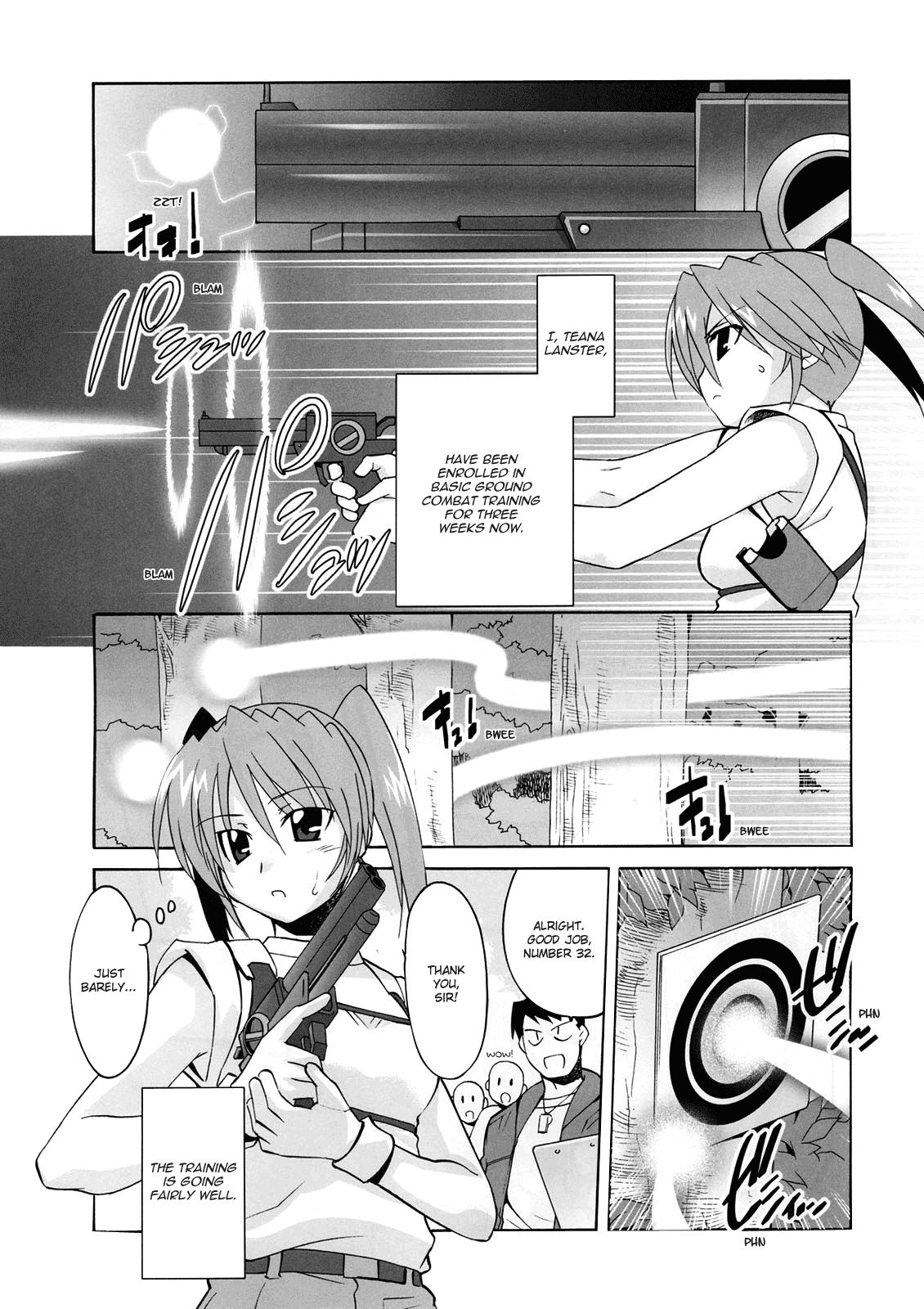 Mahou Shoujo Lyrical Nanoha StrikerS the Comics Starting Stars, phase-3 第1页