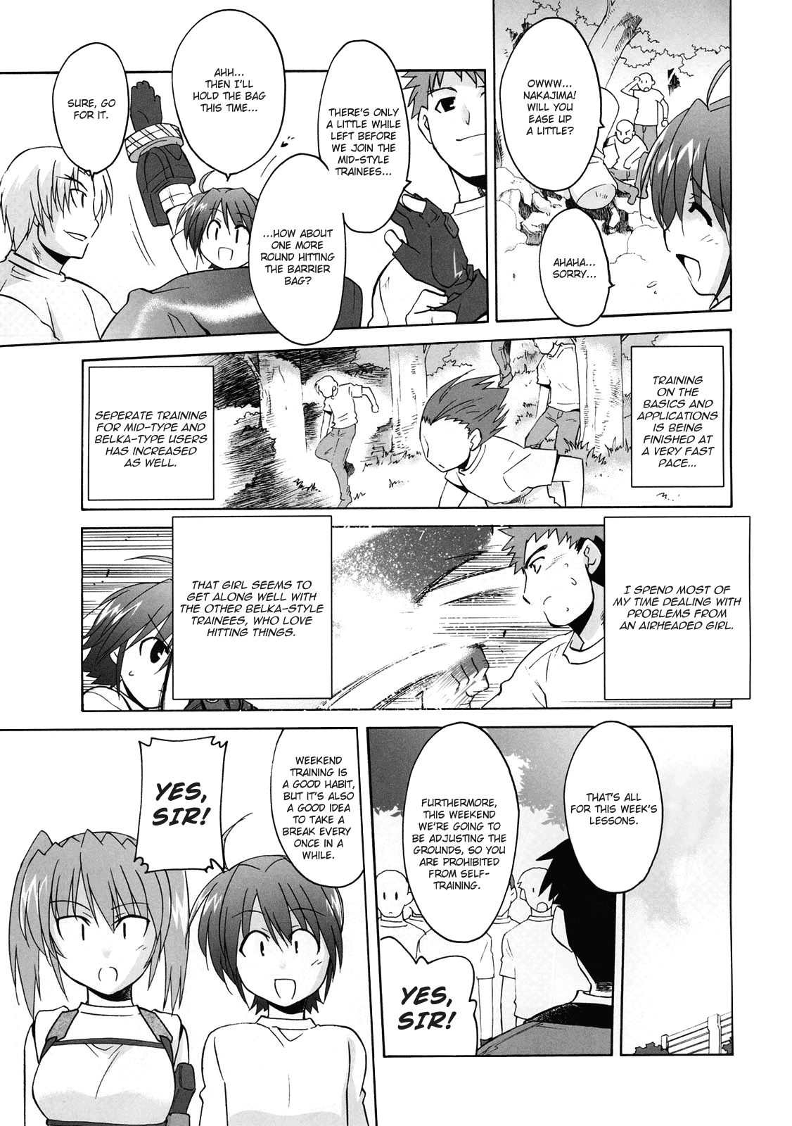 Mahou Shoujo Lyrical Nanoha StrikerS the Comics Starting Stars, phase-3 第3页