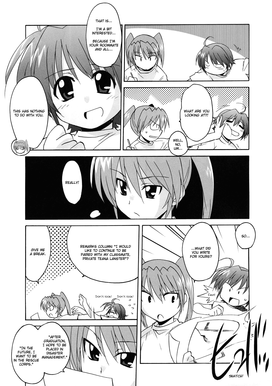 Mahou Shoujo Lyrical Nanoha StrikerS the Comics Starting Stars, phase-3 第6页