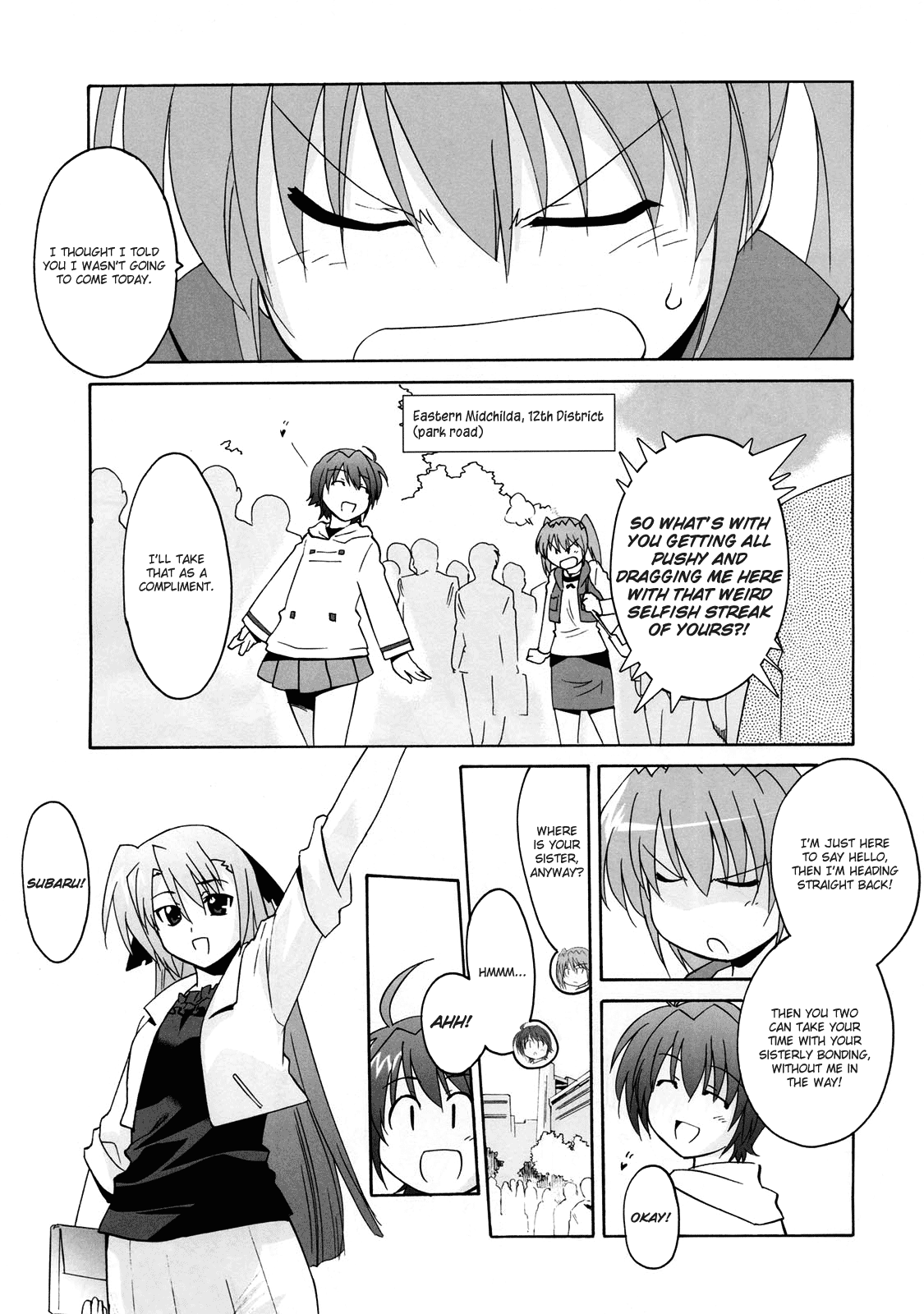 Mahou Shoujo Lyrical Nanoha StrikerS the Comics Starting Stars, phase-3 第9页