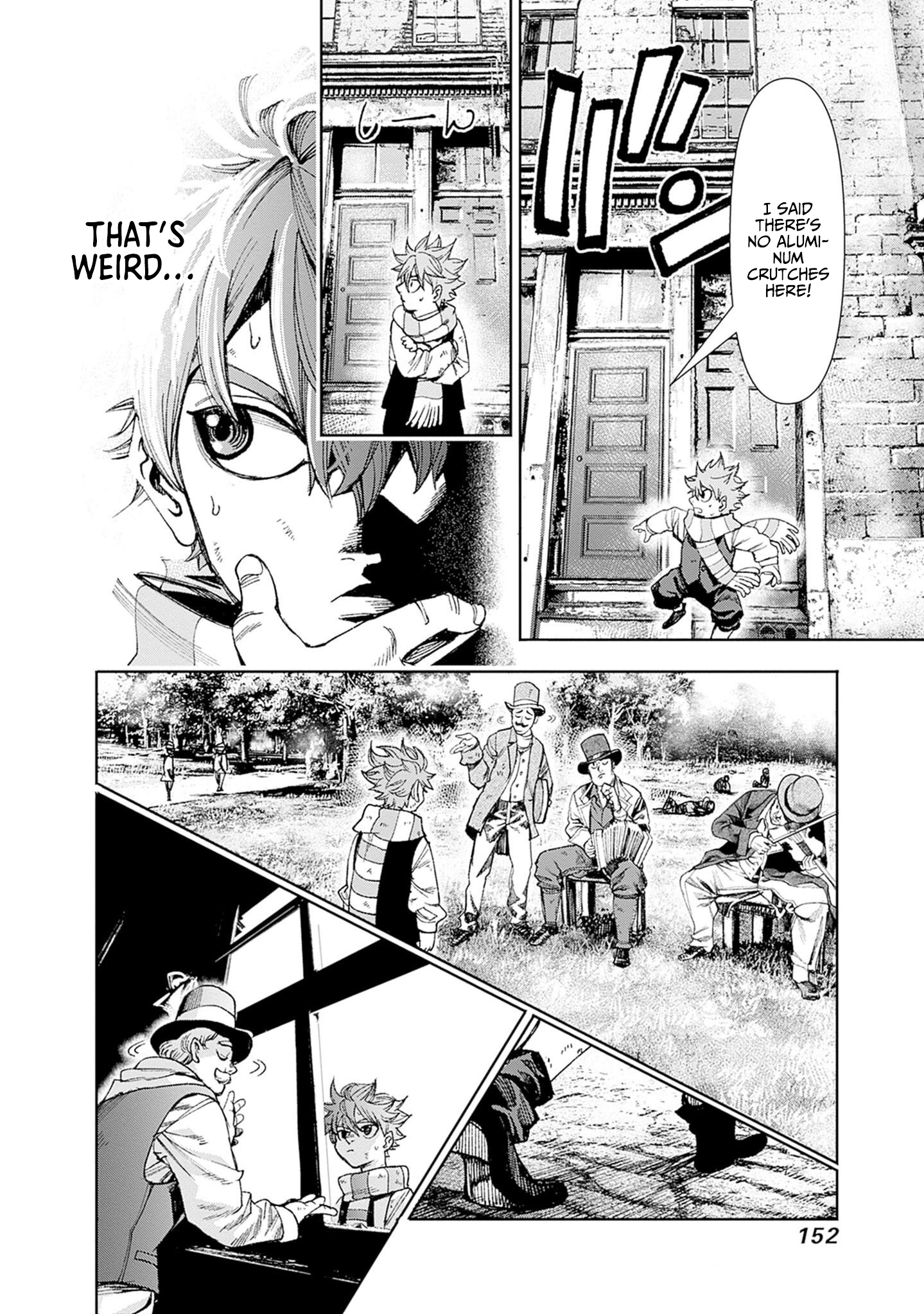 Gas-tou Norainu Tanteidan Aluminum Crutches 第6页