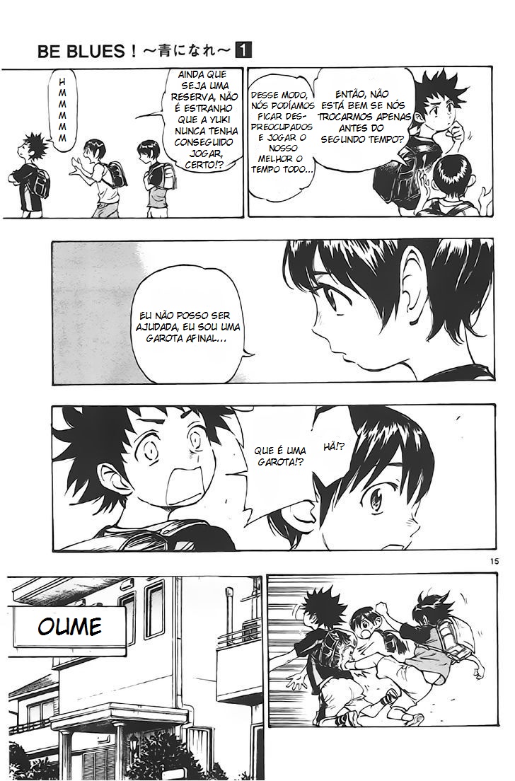BE BLUES ~Ao ni Nare~ Começando 第18页