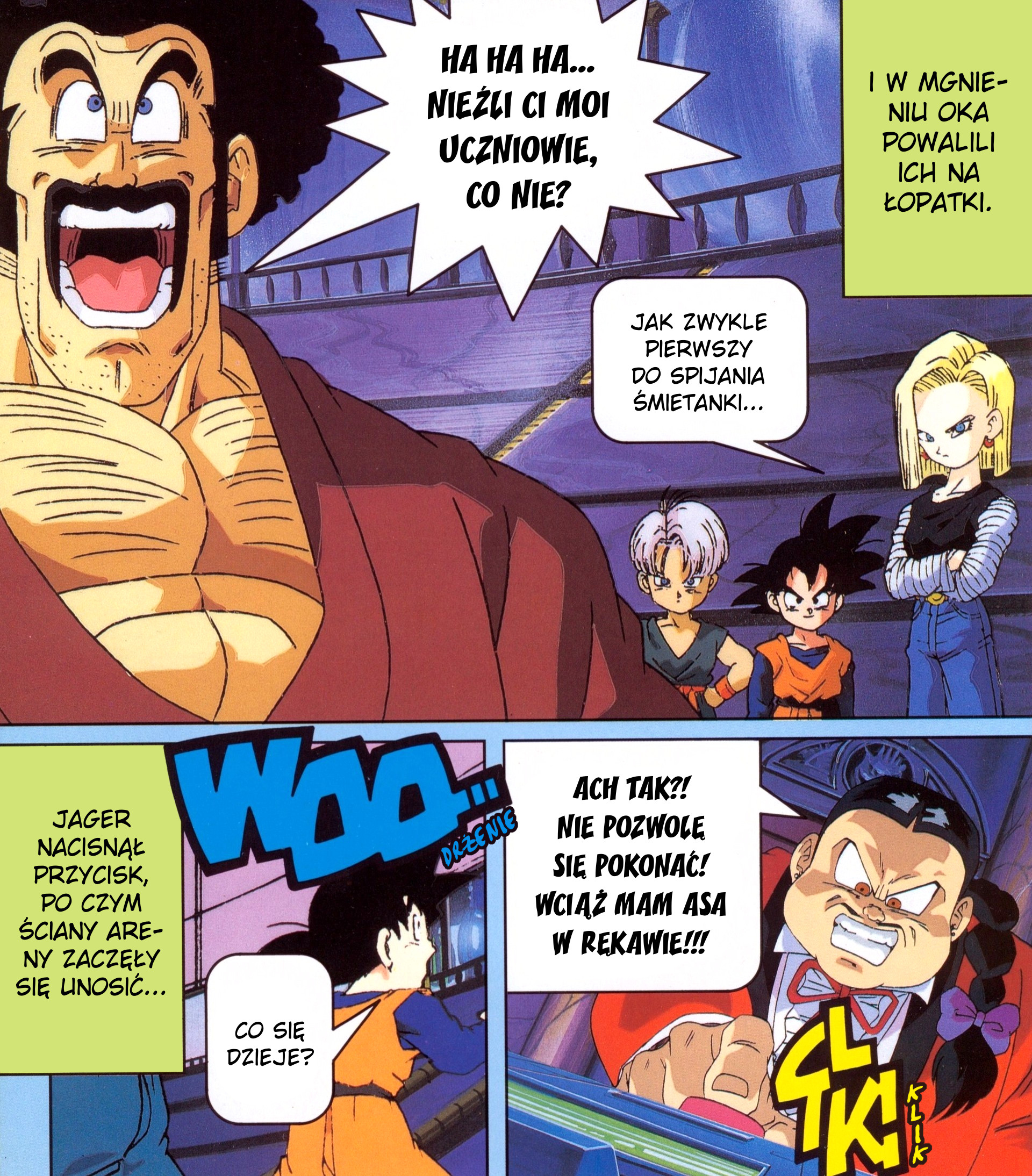 DRAGON BALL Z Anime Kids Comics DBZ film 11 - Zmiażdżyć superwojownika!! Zwycięzcą będę ja 第15页