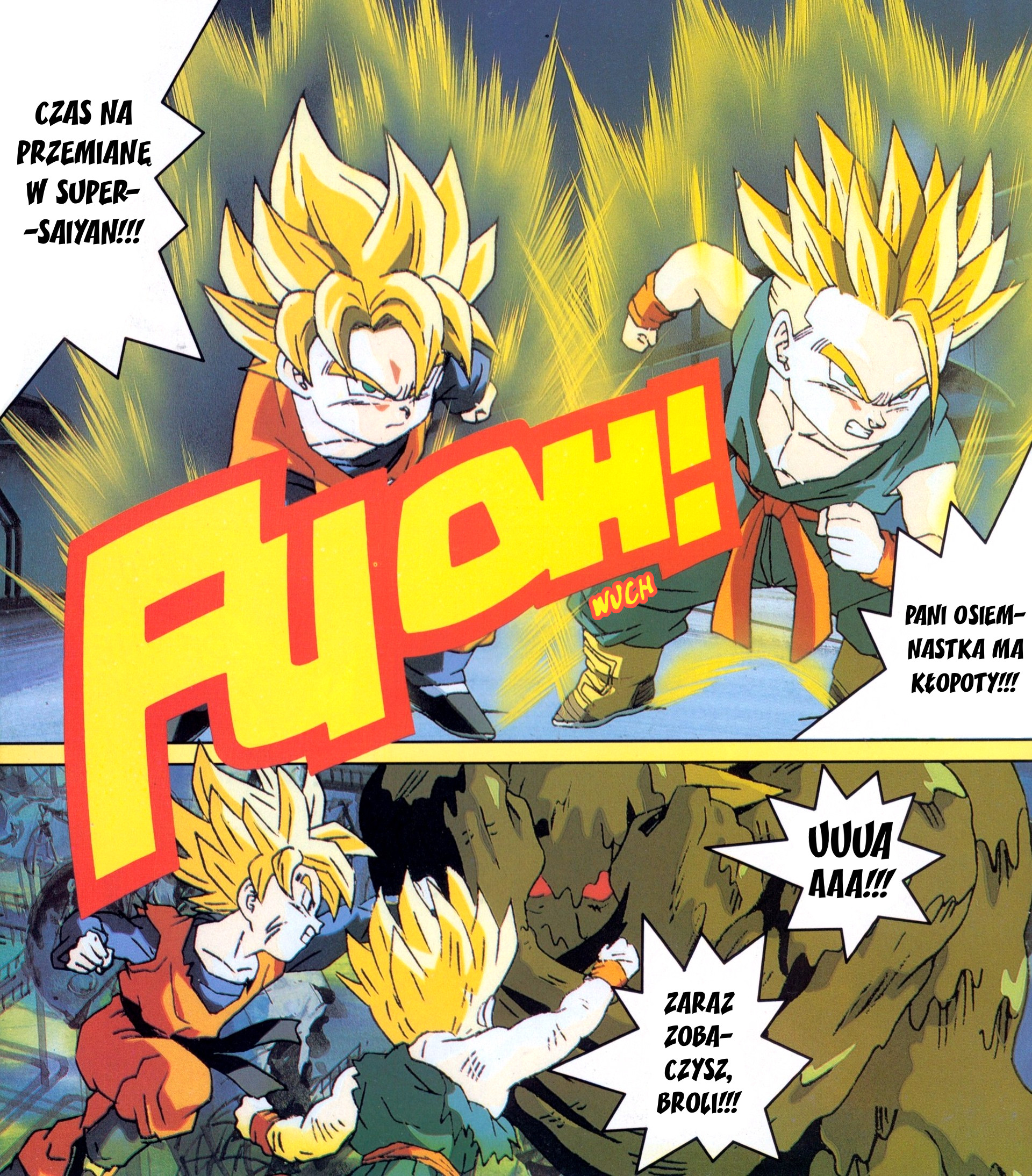 DRAGON BALL Z Anime Kids Comics DBZ film 11 - Zmiażdżyć superwojownika!! Zwycięzcą będę ja 第21页
