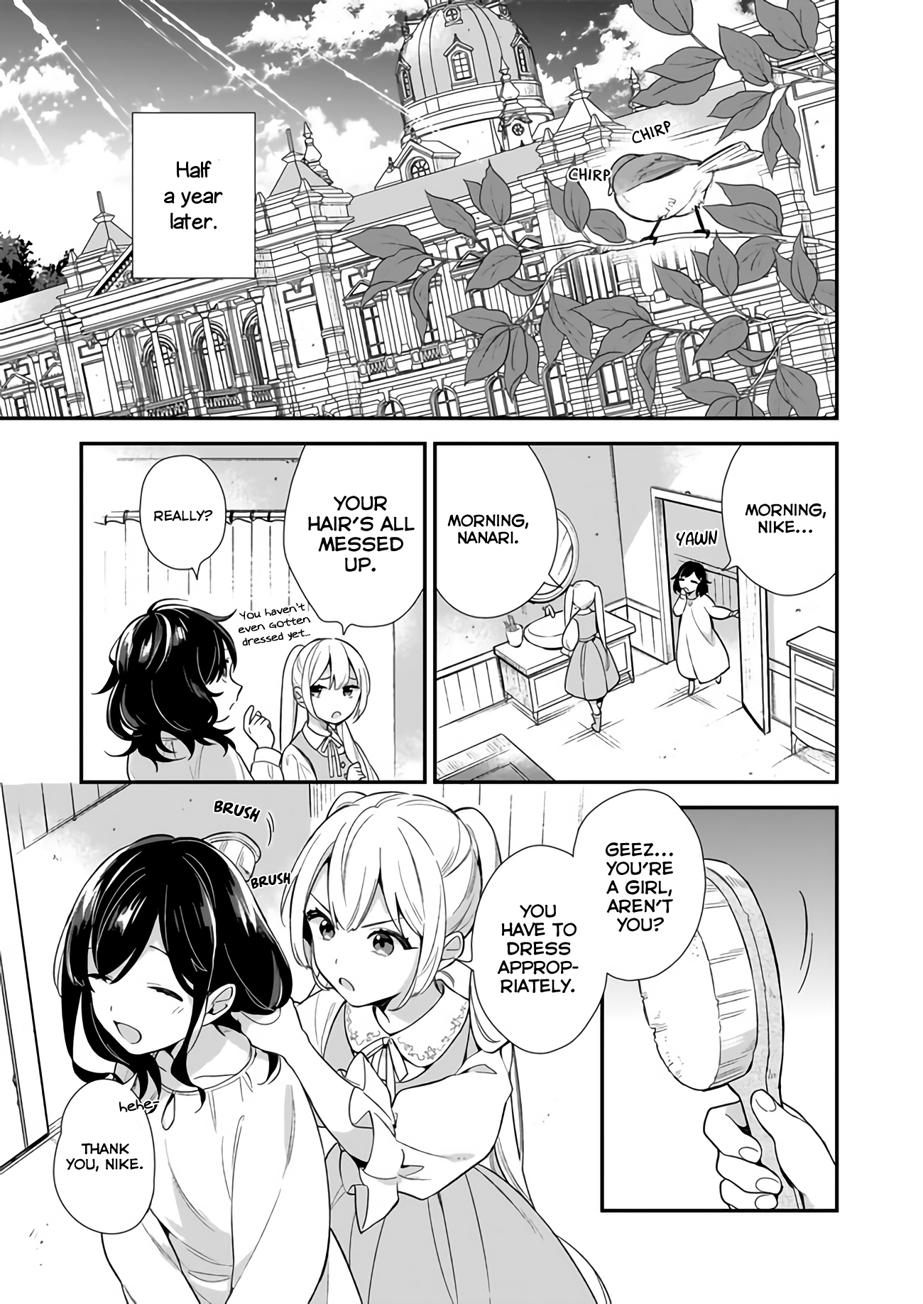 Mahou Sekai no Uketsukejou ni Naritai desu! Vol. 1 Ch. 1 第9页