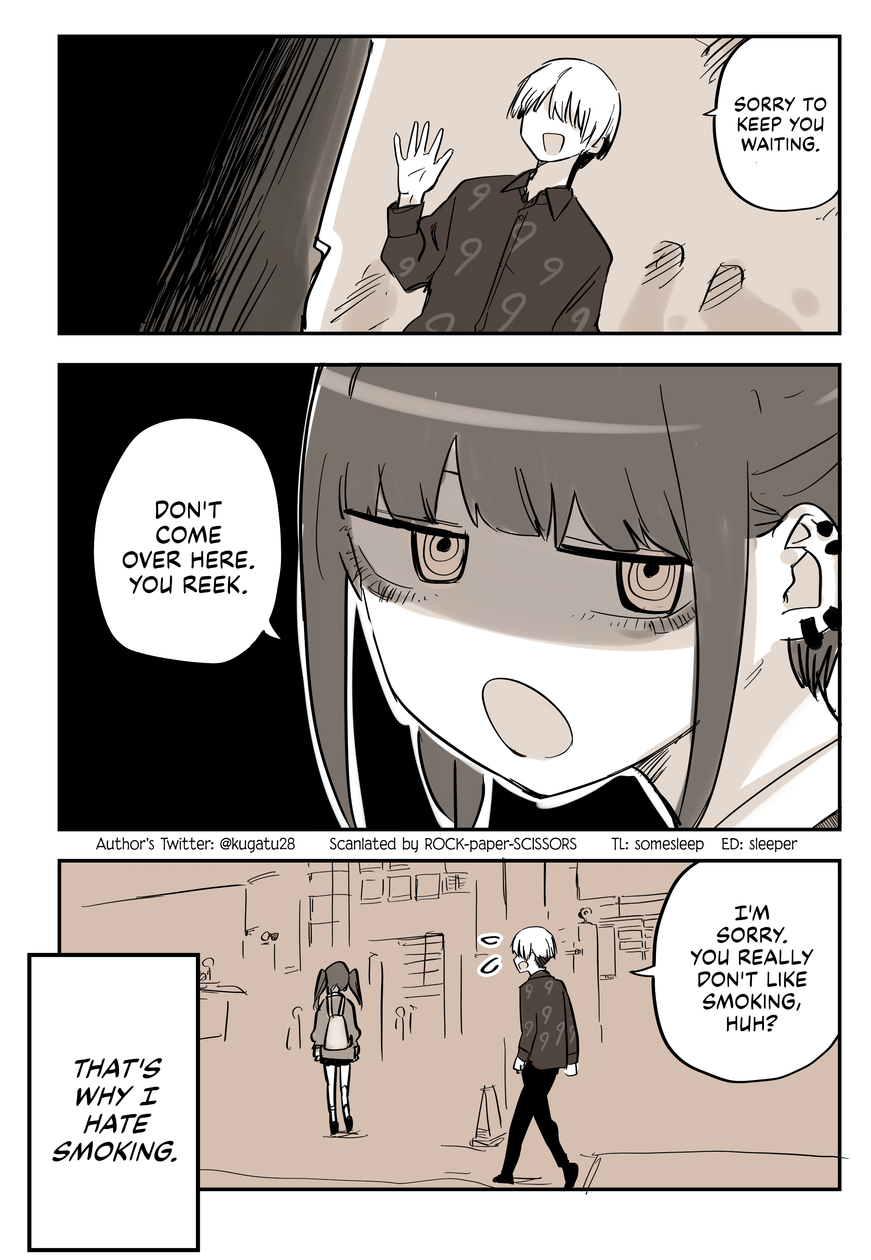 Dakara Watashi wa Tabako ga Kirai 第4页