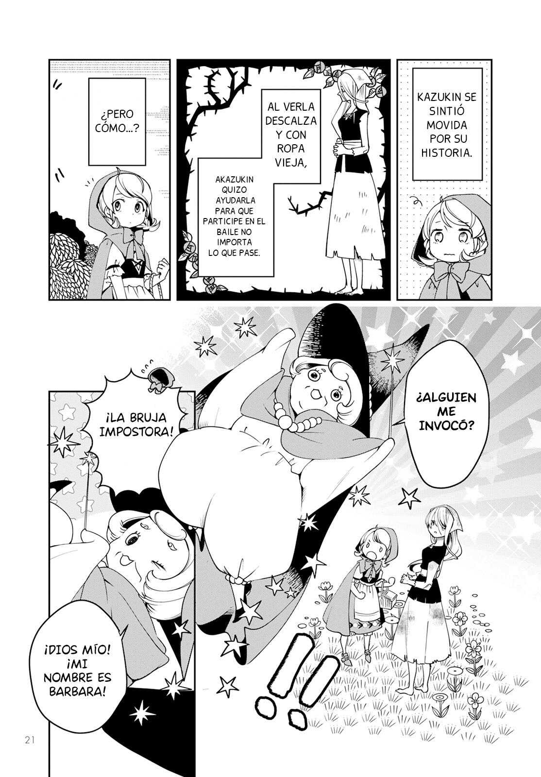 Akazukin, Tabi no Tochuu de Shitai to Deau. La complice de la zapatilla de cristal 第18页