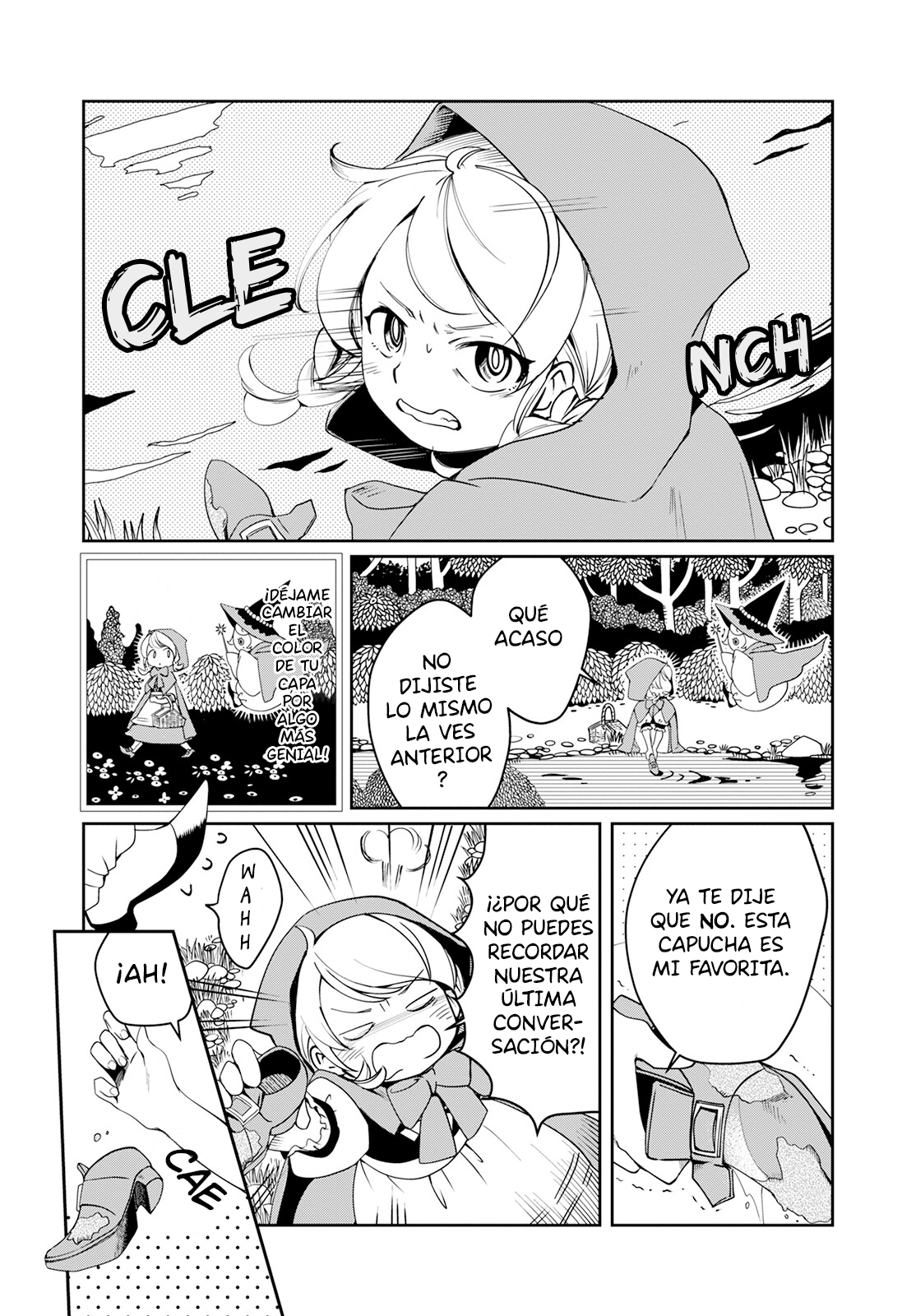 Akazukin, Tabi no Tochuu de Shitai to Deau. La complice de la zapatilla de cristal 第6页