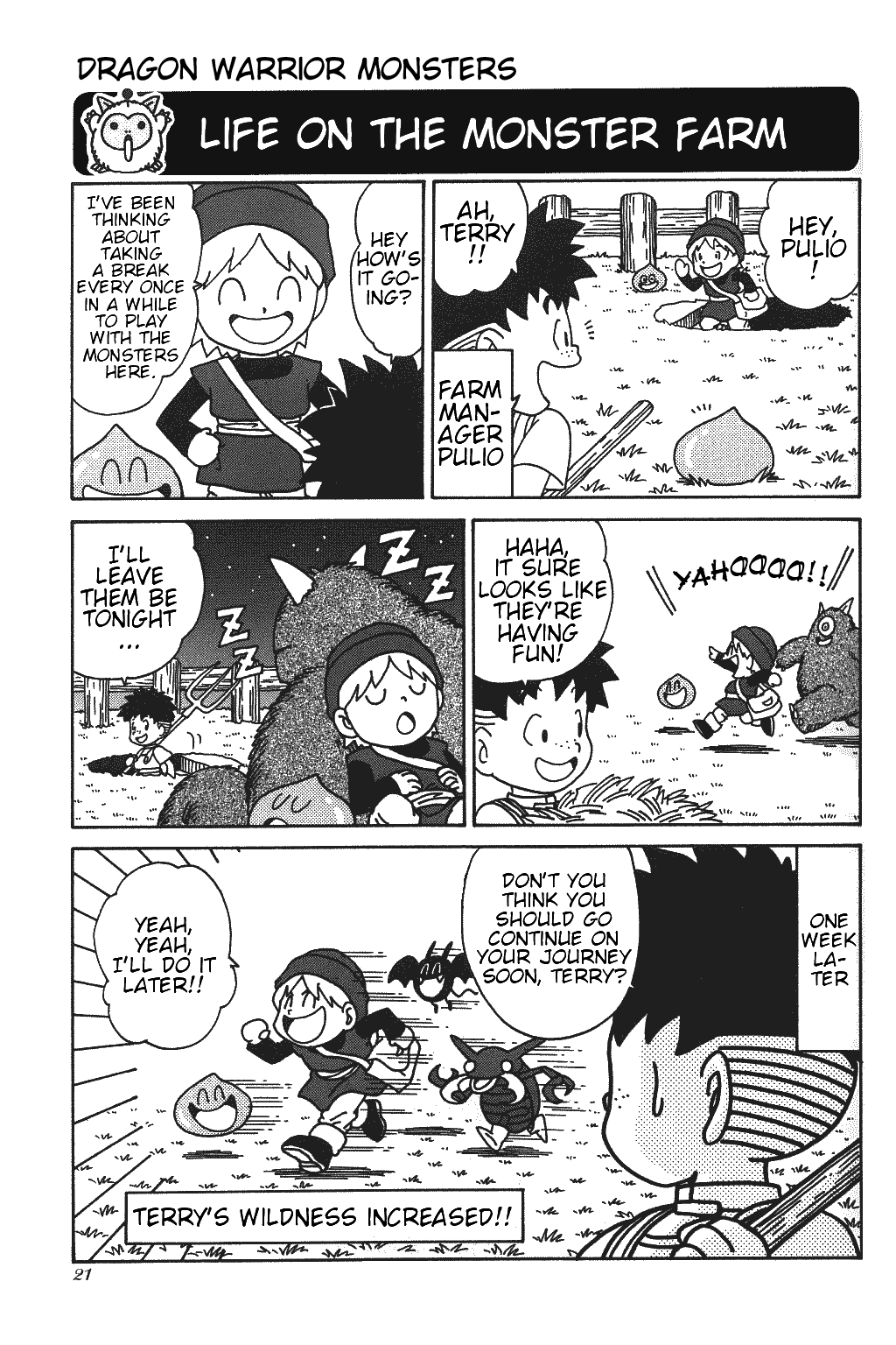 1P Comic Dragon Quest Monsters: Terry's Wonderland Awaken, Monster Master! 第15页