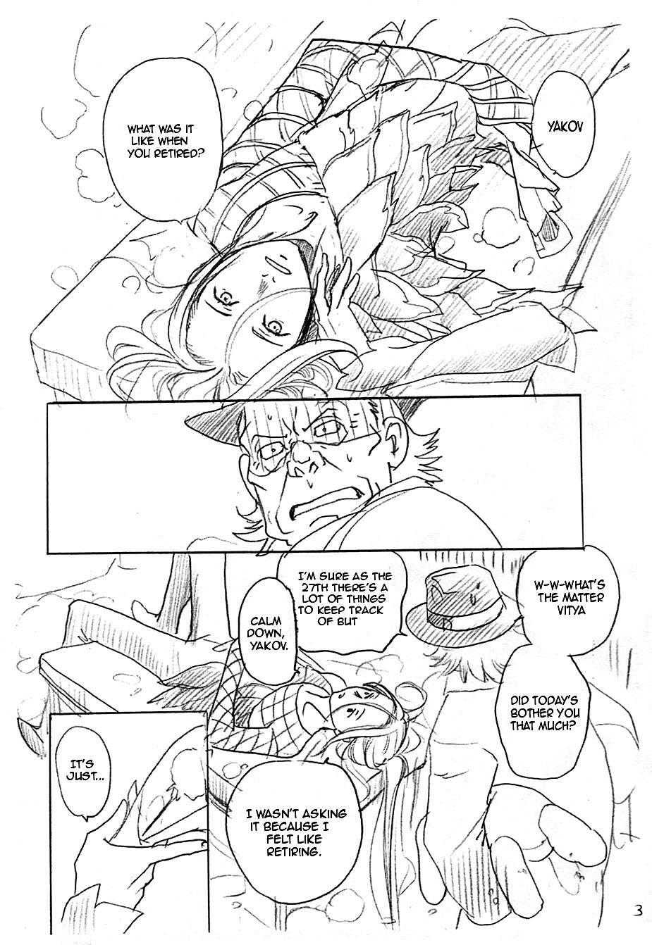 Yuri!!! on Ice - Sand and Flower Petals (Doujinshi) 第2页