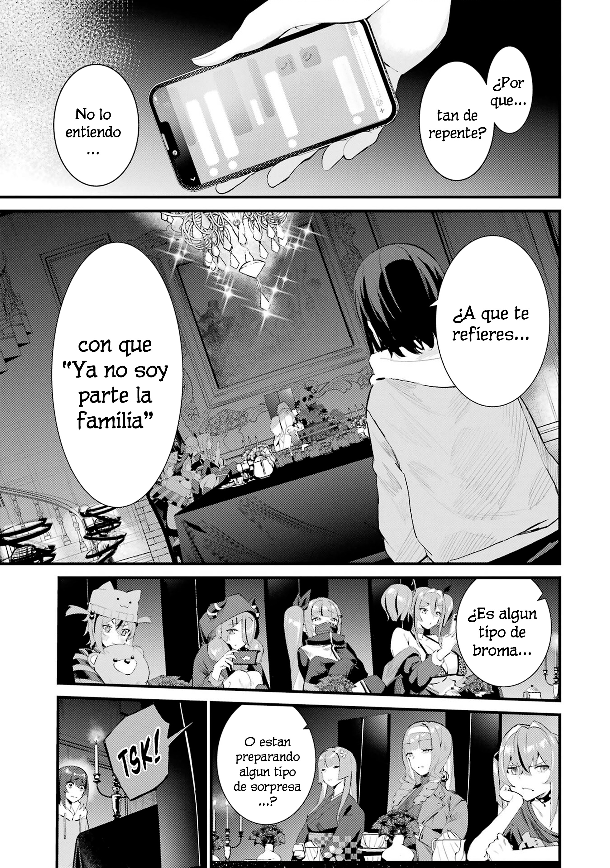 Urakata de Support Shiteta Geinou Ikka wo Tsuihou Sareta Boku wa, Futsuu no Seishun wo Ouka Shitai Separado de la Familia 第9页