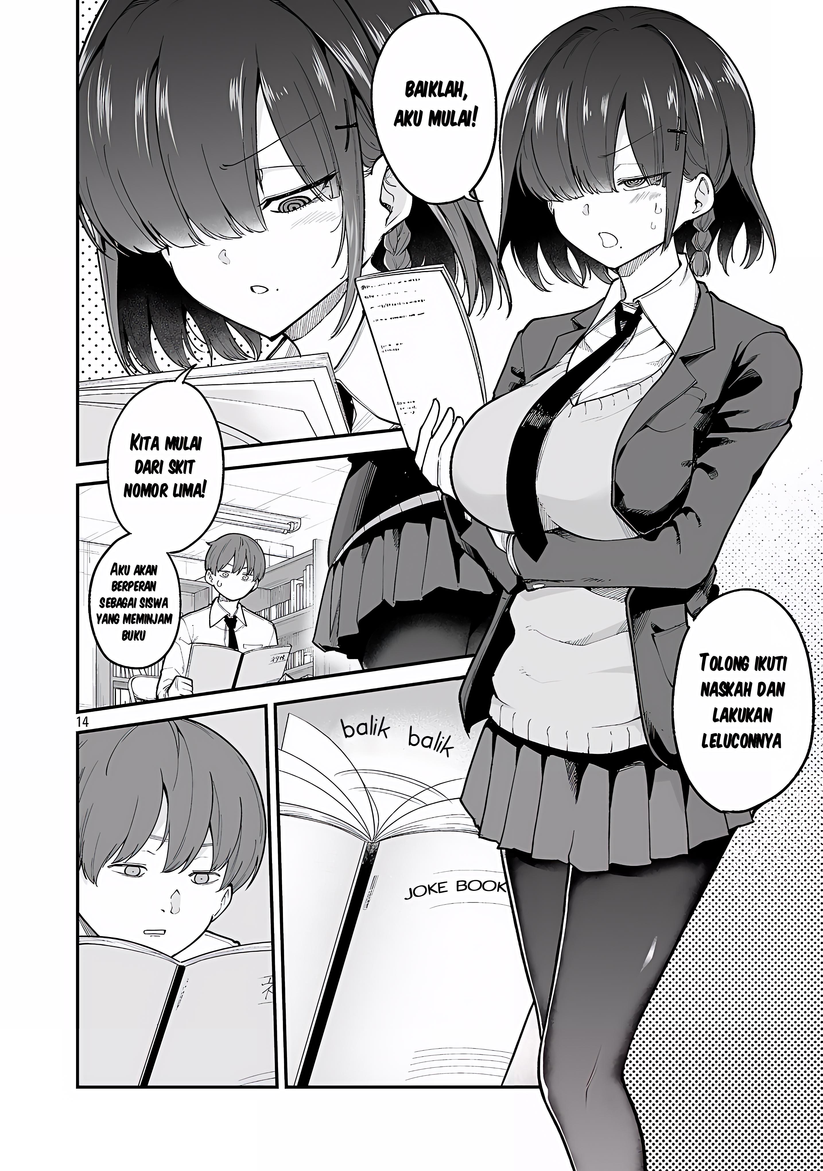 Onegai Desu Kara Uketekure Aku harus membuat mereka tertawa 第13页