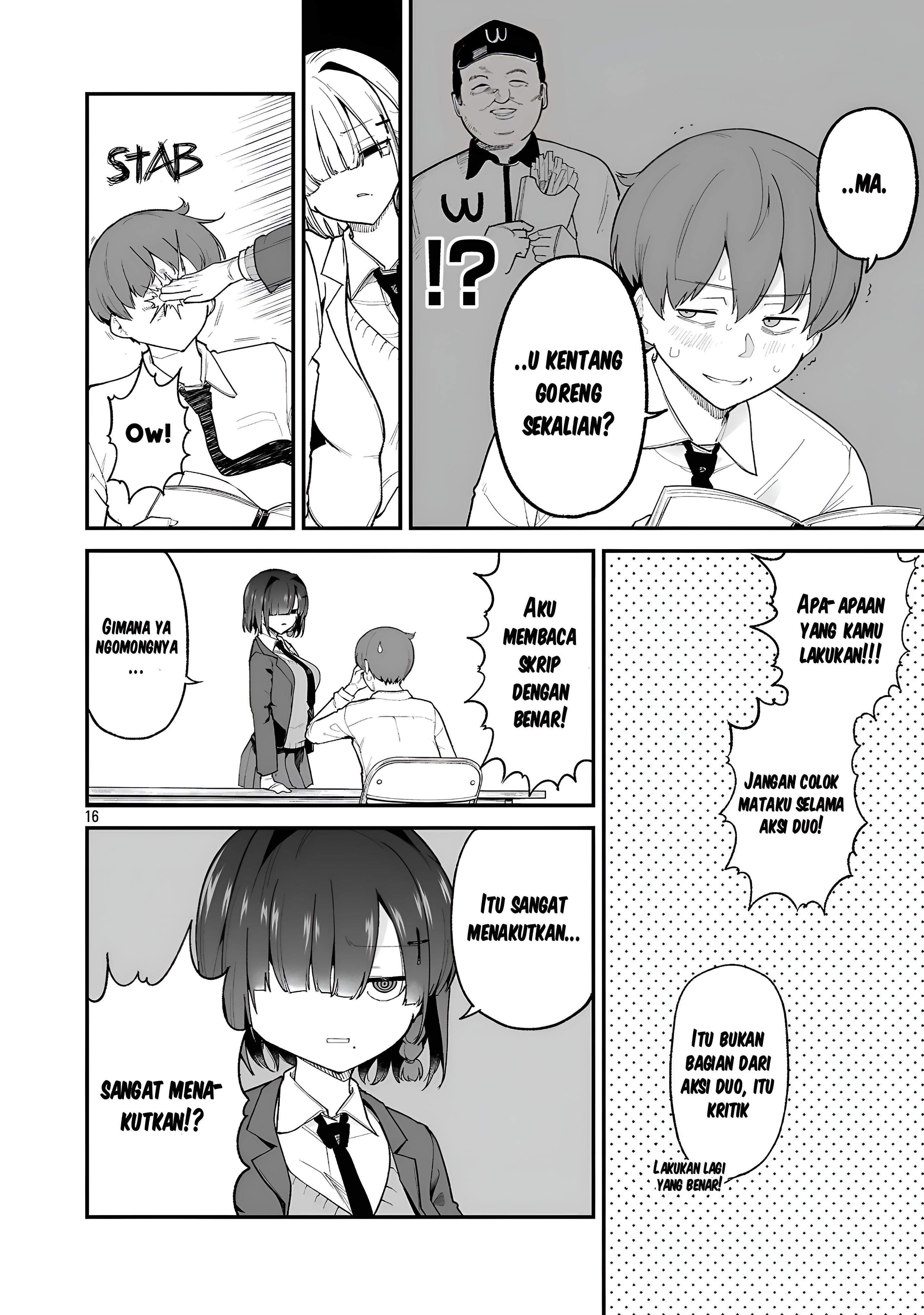 Onegai Desu Kara Uketekure Aku harus membuat mereka tertawa 第15页