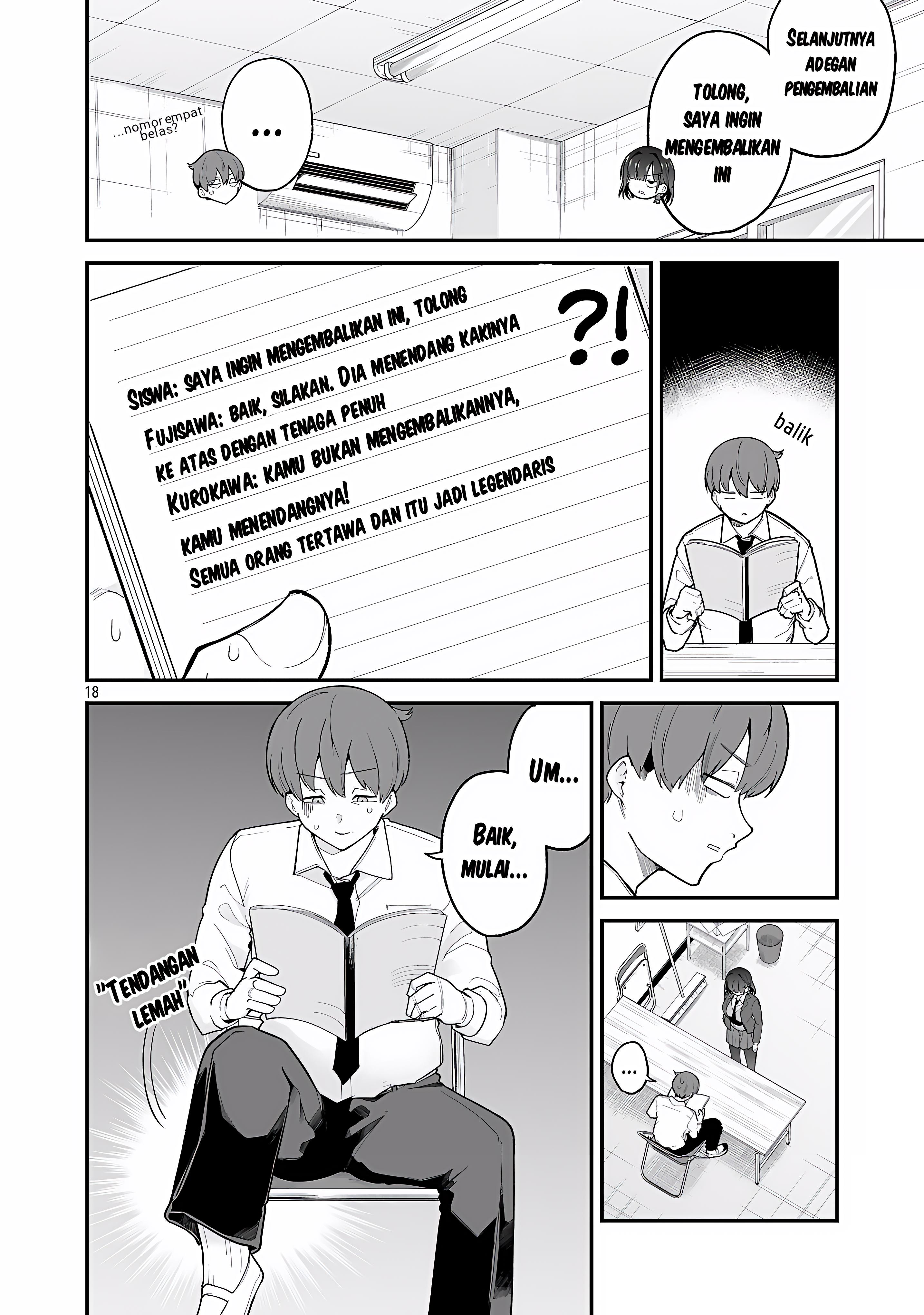 Onegai Desu Kara Uketekure Aku harus membuat mereka tertawa 第17页