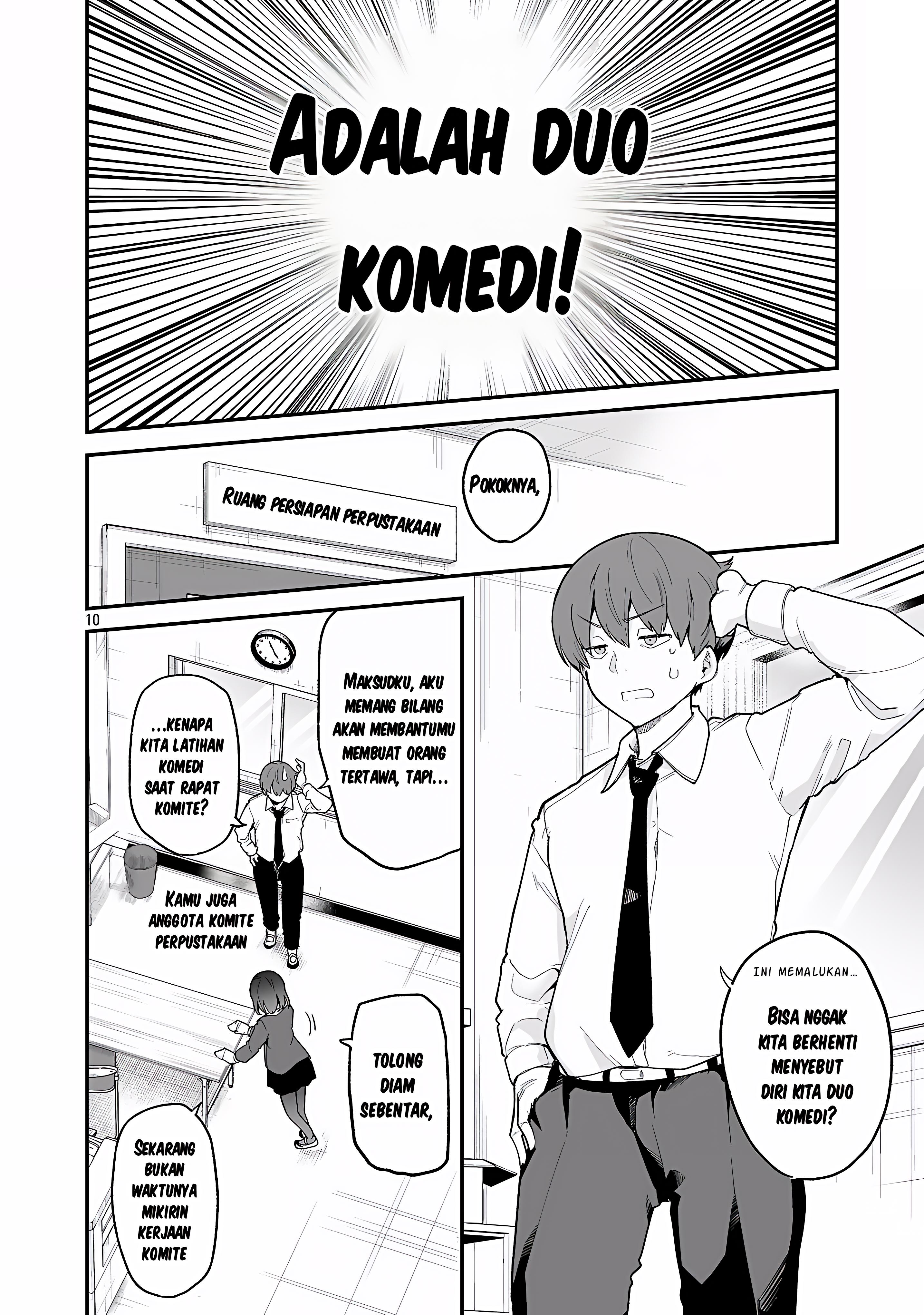 Onegai Desu Kara Uketekure Aku harus membuat mereka tertawa 第9页