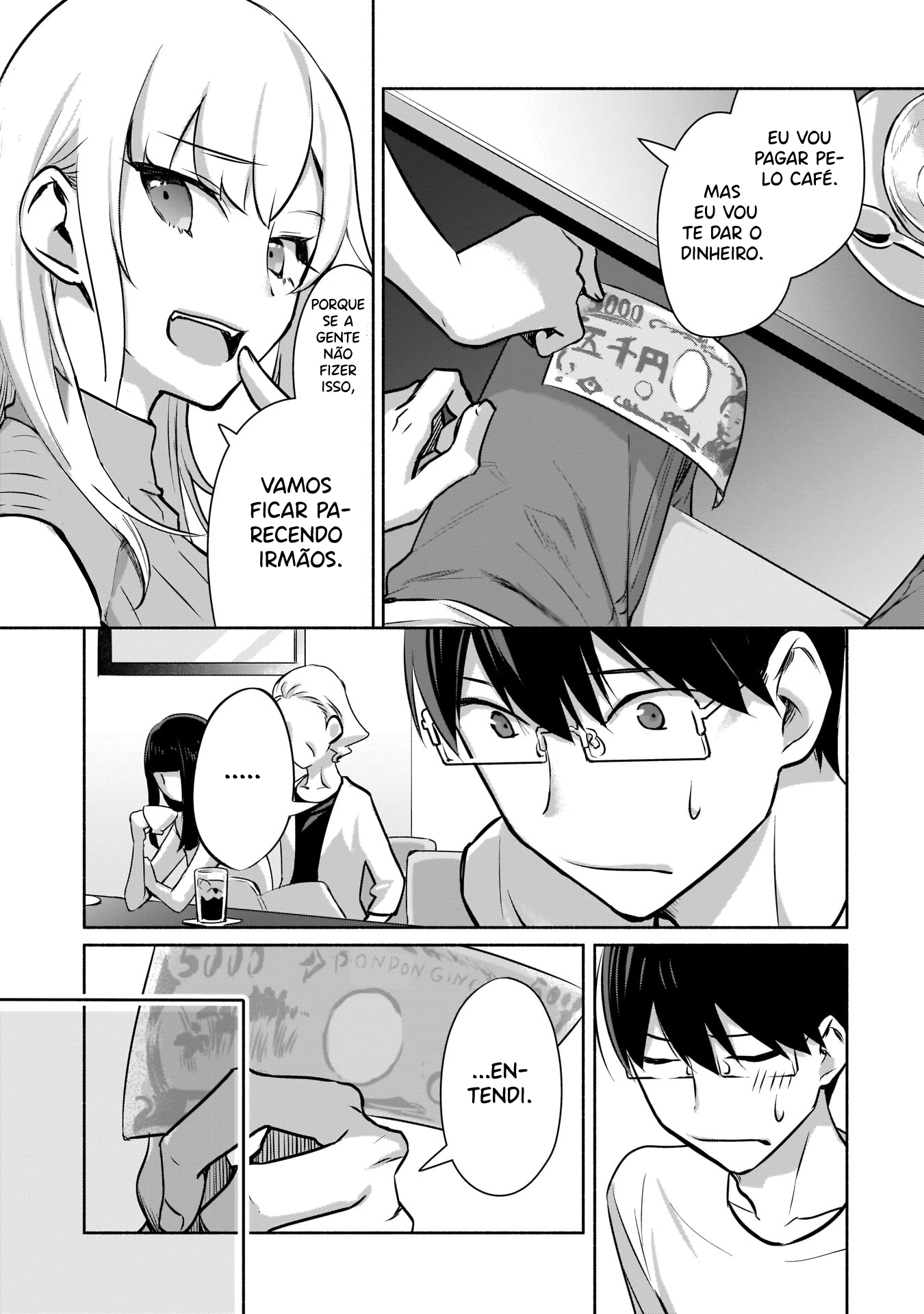 Bocchi no Boku ni Kyousei Kanojo ga Yattekita Eu não sei o seu objetivo (Parte 2) 第6页