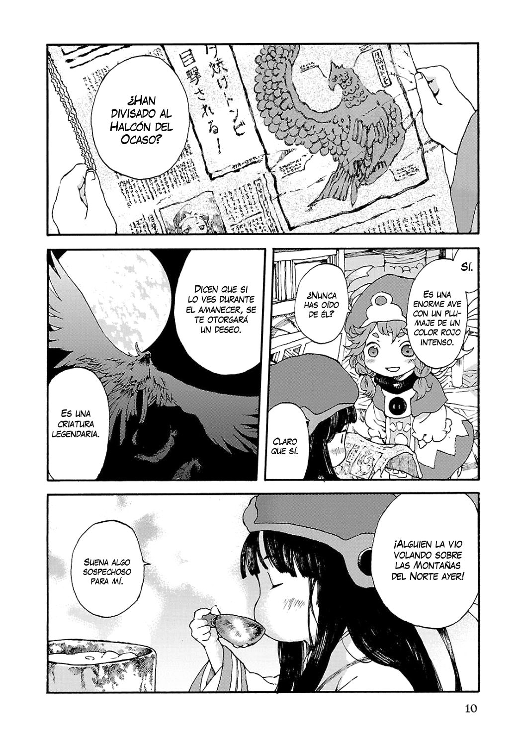 Hakumei to Mikochi El Carmesí del Ayer 第10页