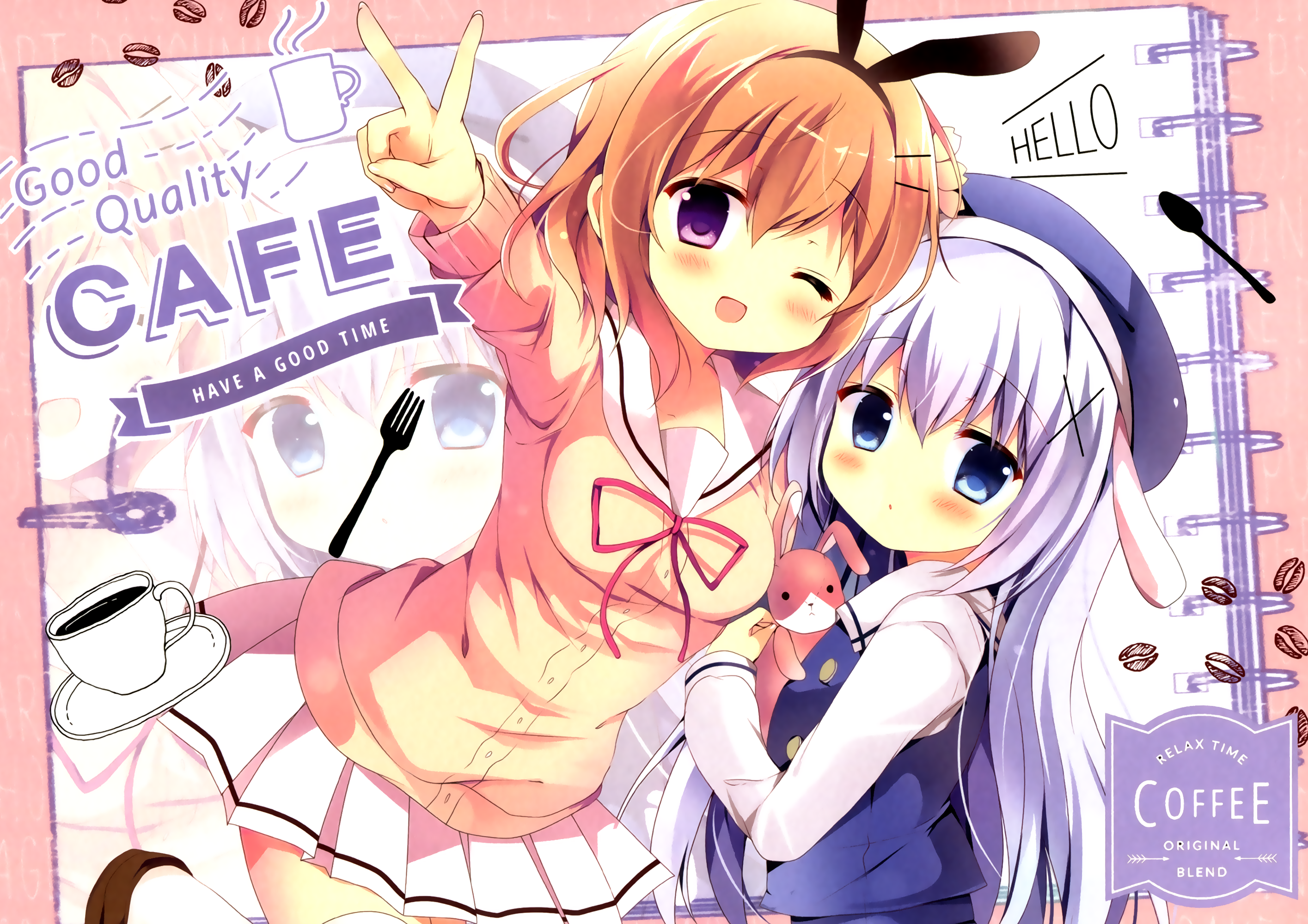 Gochuumon wa Usagi desu ka? - Good Quality Cafe (Doujinshi) 第1页