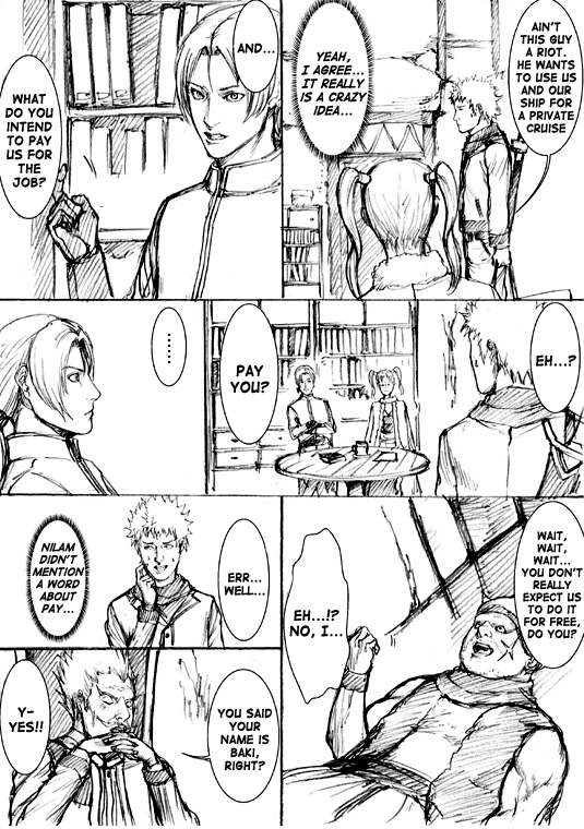 How I stalked some dude with an exposed nipple and stumbled upon the Zenithian Sword Vol. 4 Ch. 1 第6页