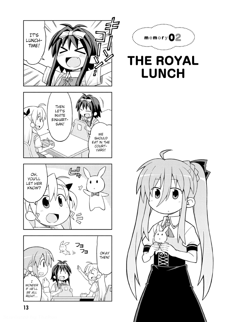Mahou Shoujo Lyrical Nanoha Vivid Life The Royal Lunch 第1页