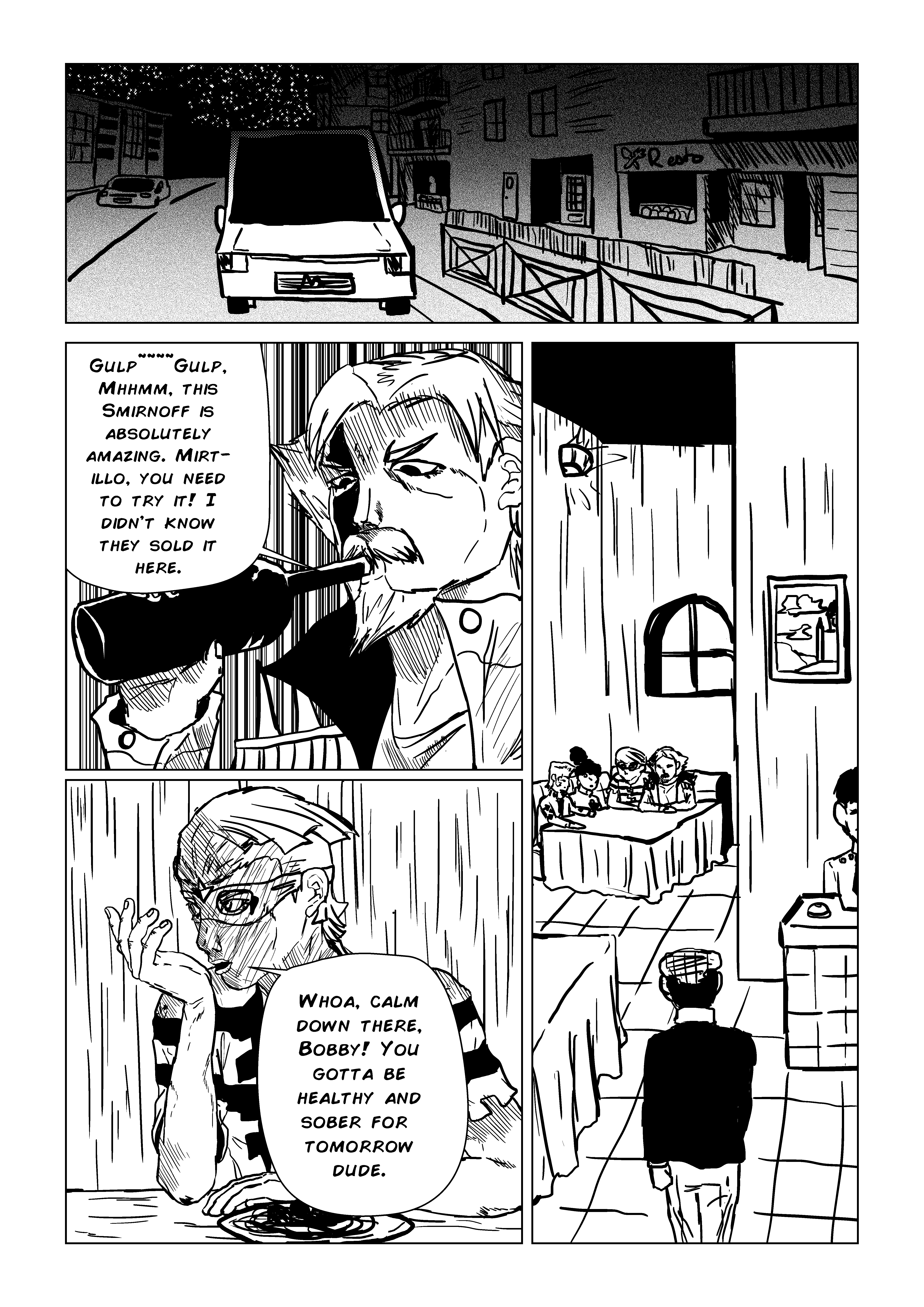 JoJo's Bizarre Adventure - Pearly Eyes (Doujinshi) Zarauts Incident(Dance the Macarena) part 1 第12页
