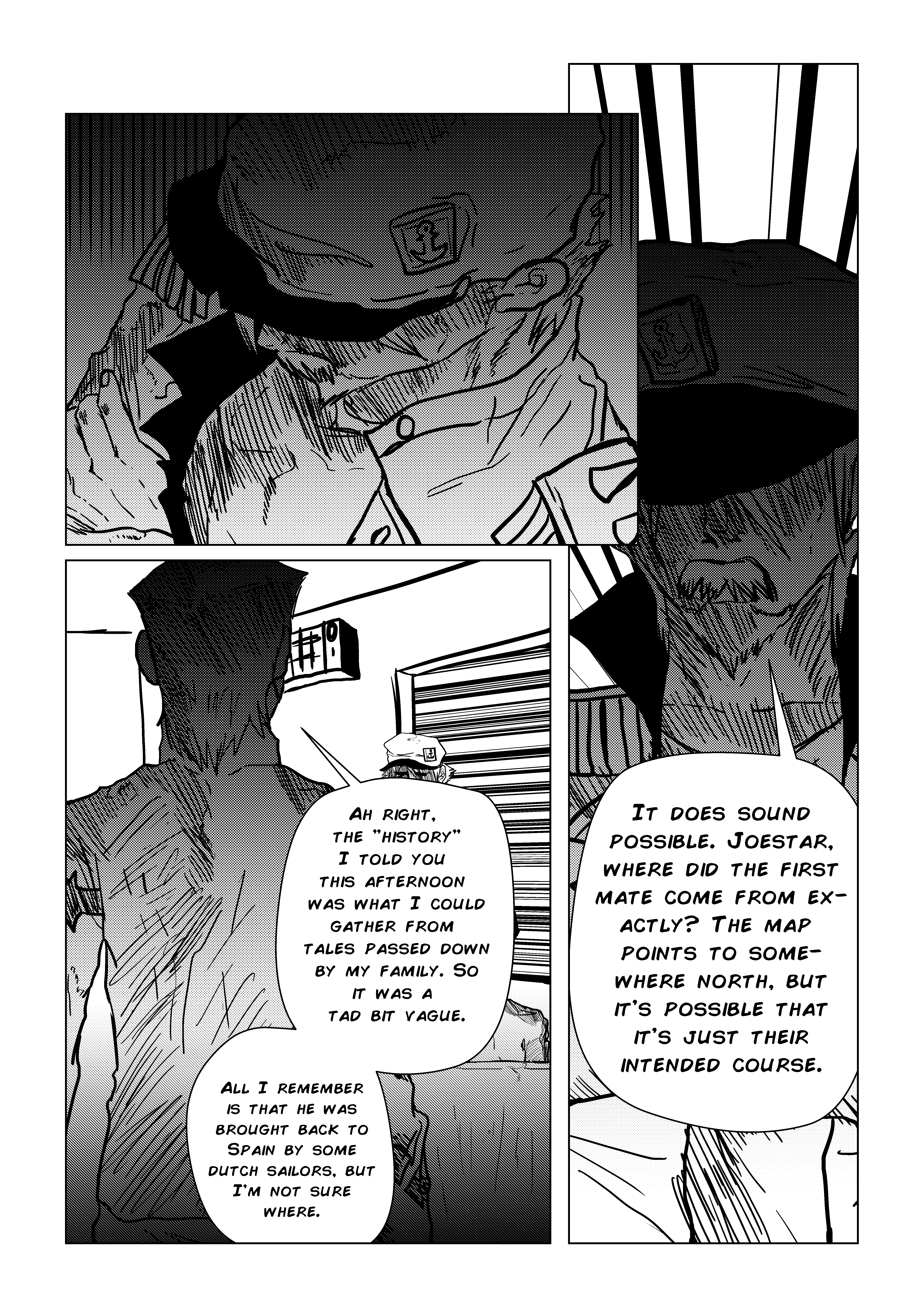 JoJo's Bizarre Adventure - Pearly Eyes (Doujinshi) Zarauts Incident(Dance the Macarena) part 1 第7页
