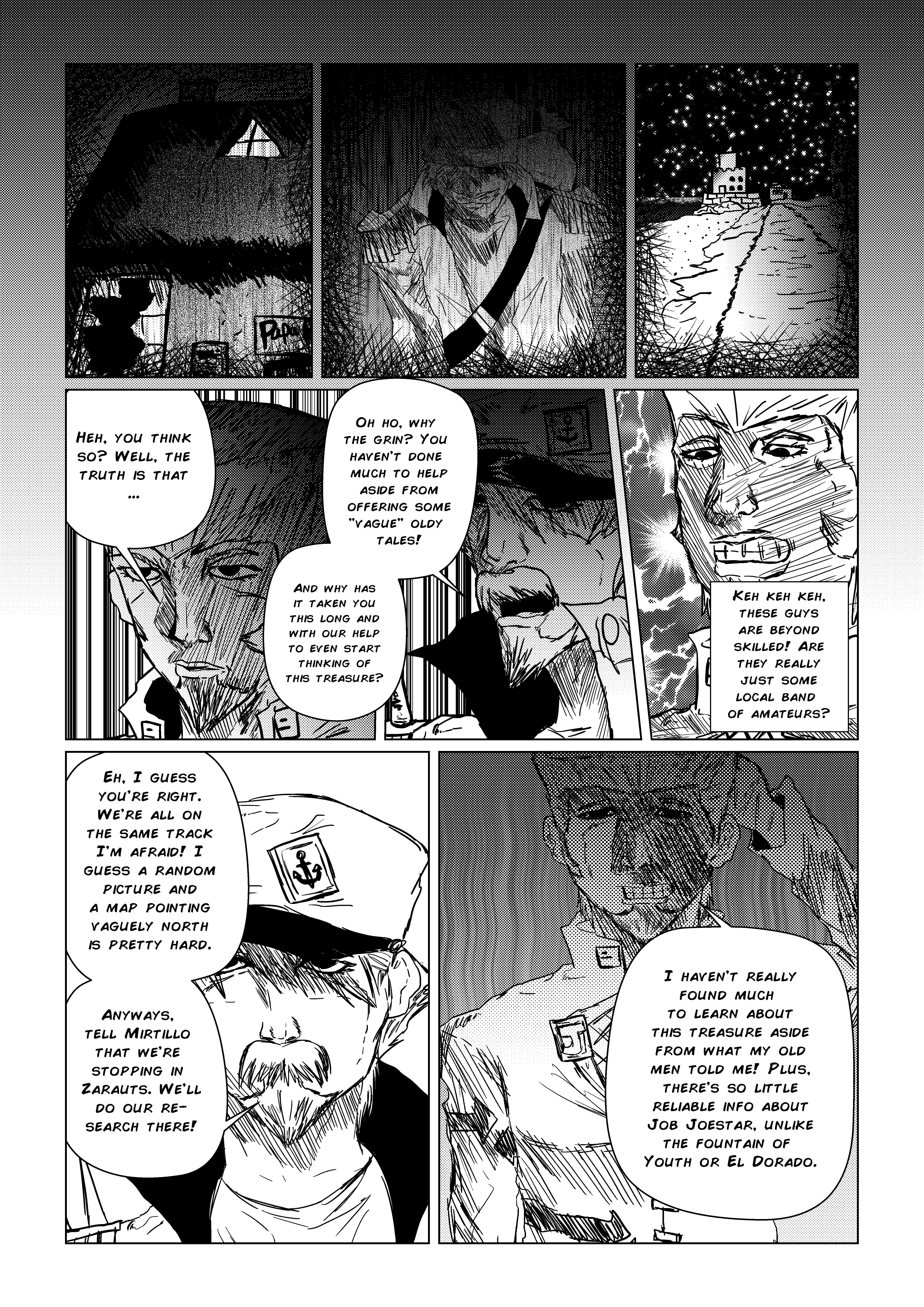 JoJo's Bizarre Adventure - Pearly Eyes (Doujinshi) Zarauts Incident(Dance the Macarena) part 1 第10页