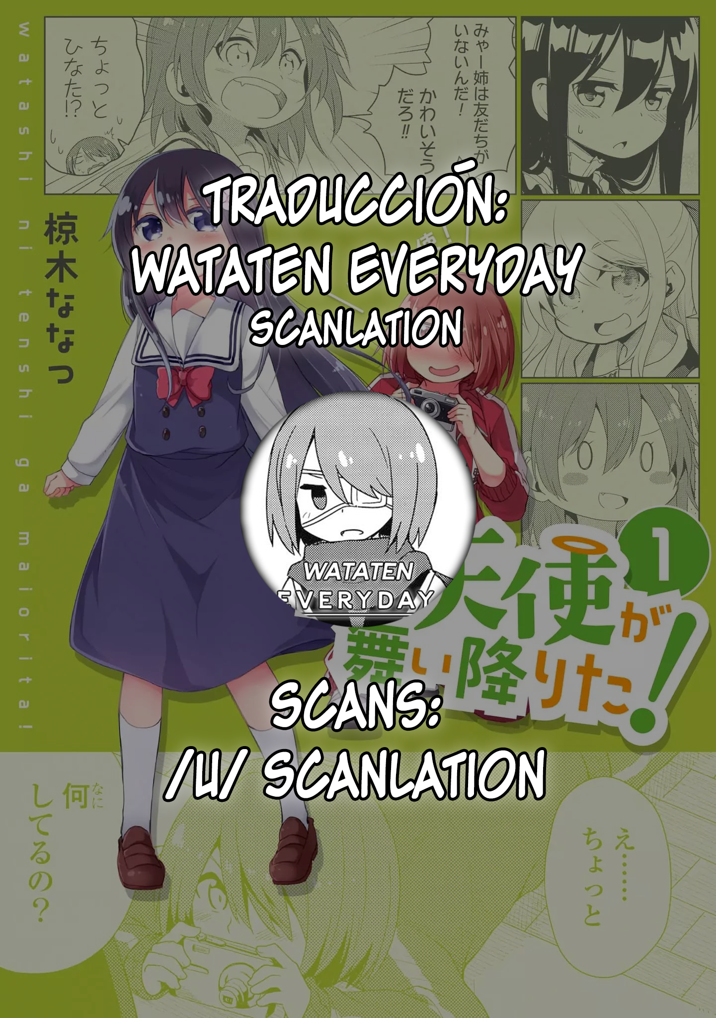 Watashi ni Tenshi ga Maiorita! "Nuestros ojos se conocieron" 第19页