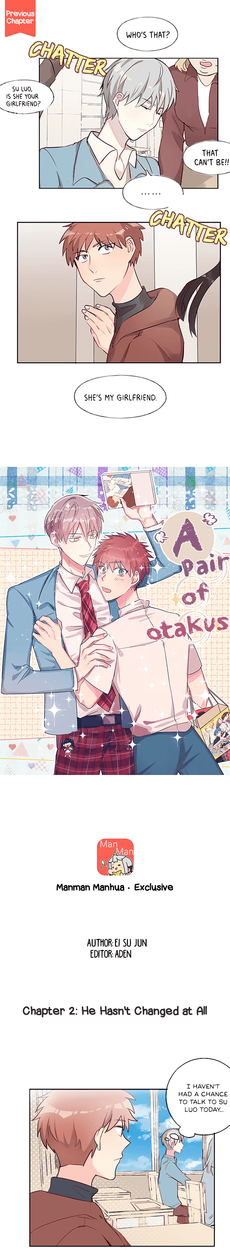 A Pair of Otakus He hasn't changed at all 第2页