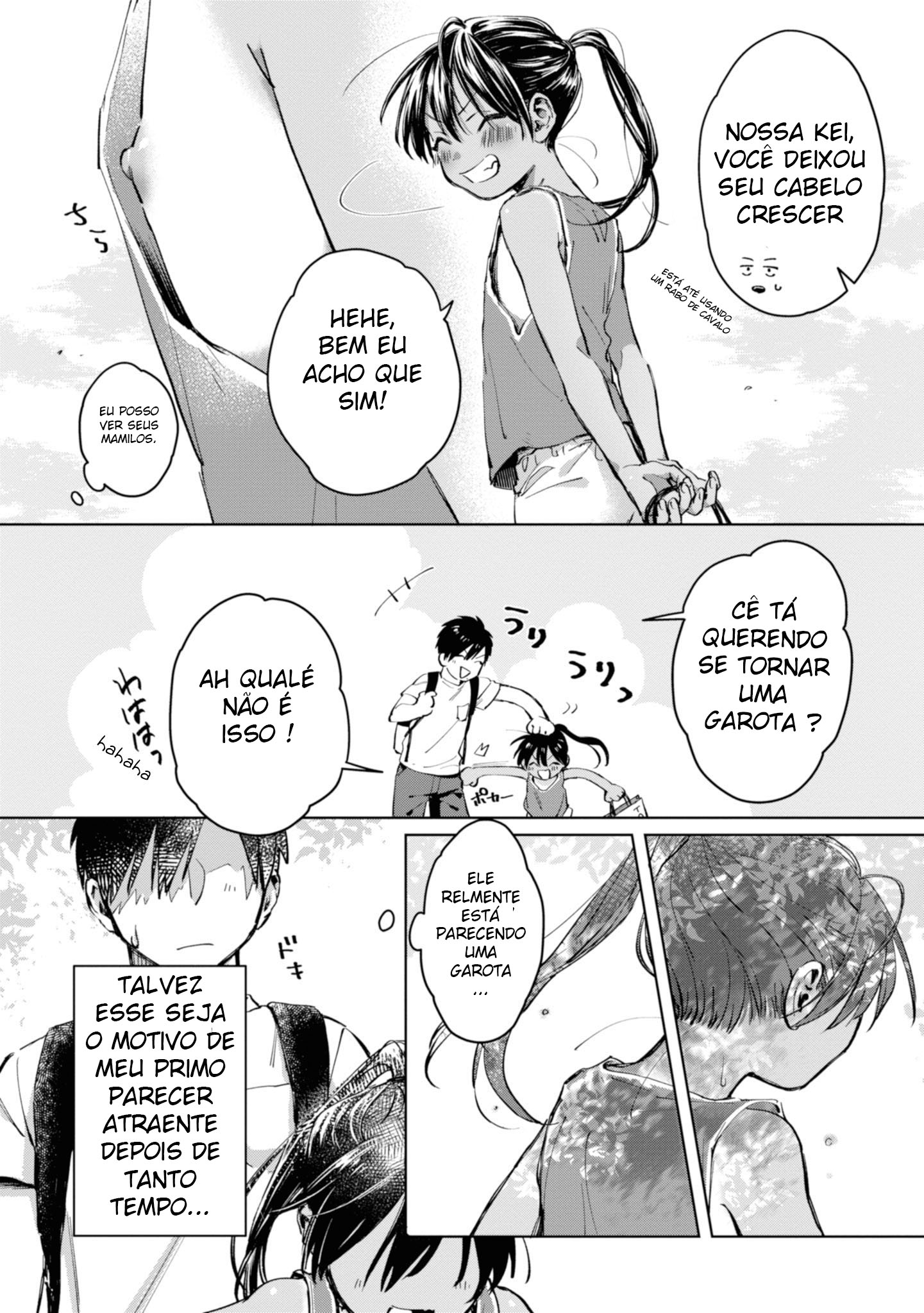Inaka ni Kaeru to Yakeni Natsuita Kasshoku Ponytail Shota ga Iru Capítulo 01 第7页