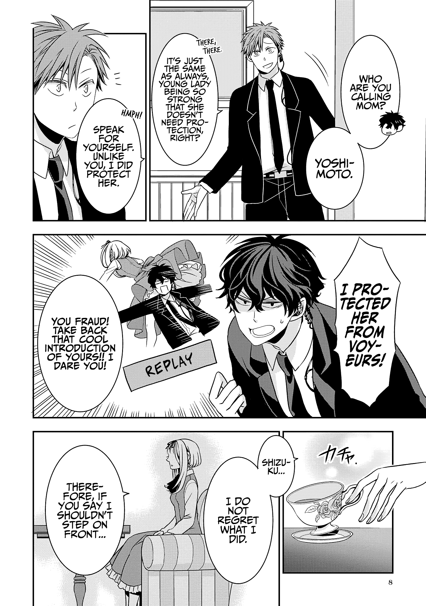 Ojou-sama ga Mamorasete Kurenai Young Lady 第9页