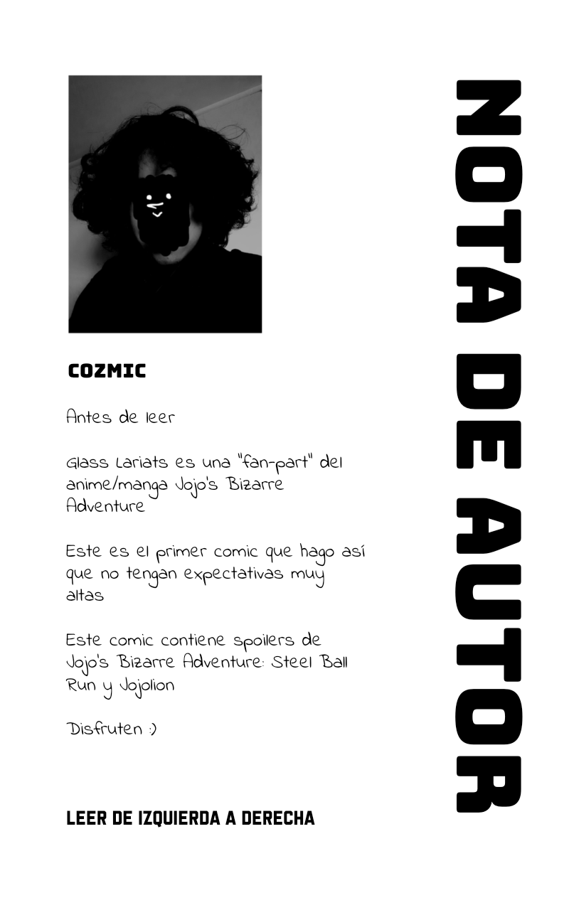Jojo's Bizarre Adventure - Glass Lariats (Doujinshi) Hola! Mi nombre es... 第2页