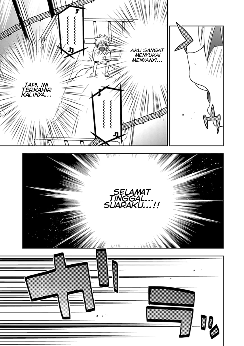 Josei Danshi takkan kubiarkan mereka dengar nyanyianku 第21页