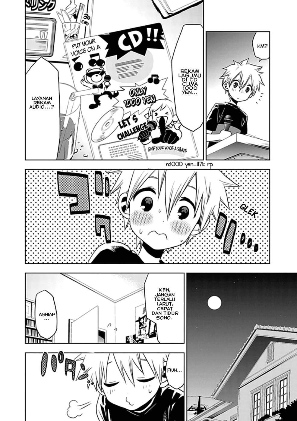 Josei Danshi takkan kubiarkan mereka dengar nyanyianku 第6页