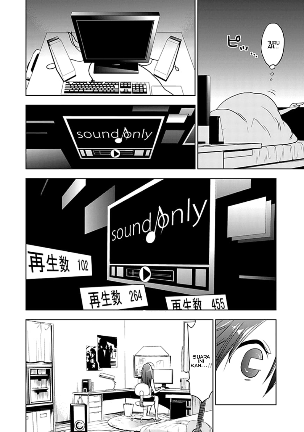 Josei Danshi takkan kubiarkan mereka dengar nyanyianku 第10页