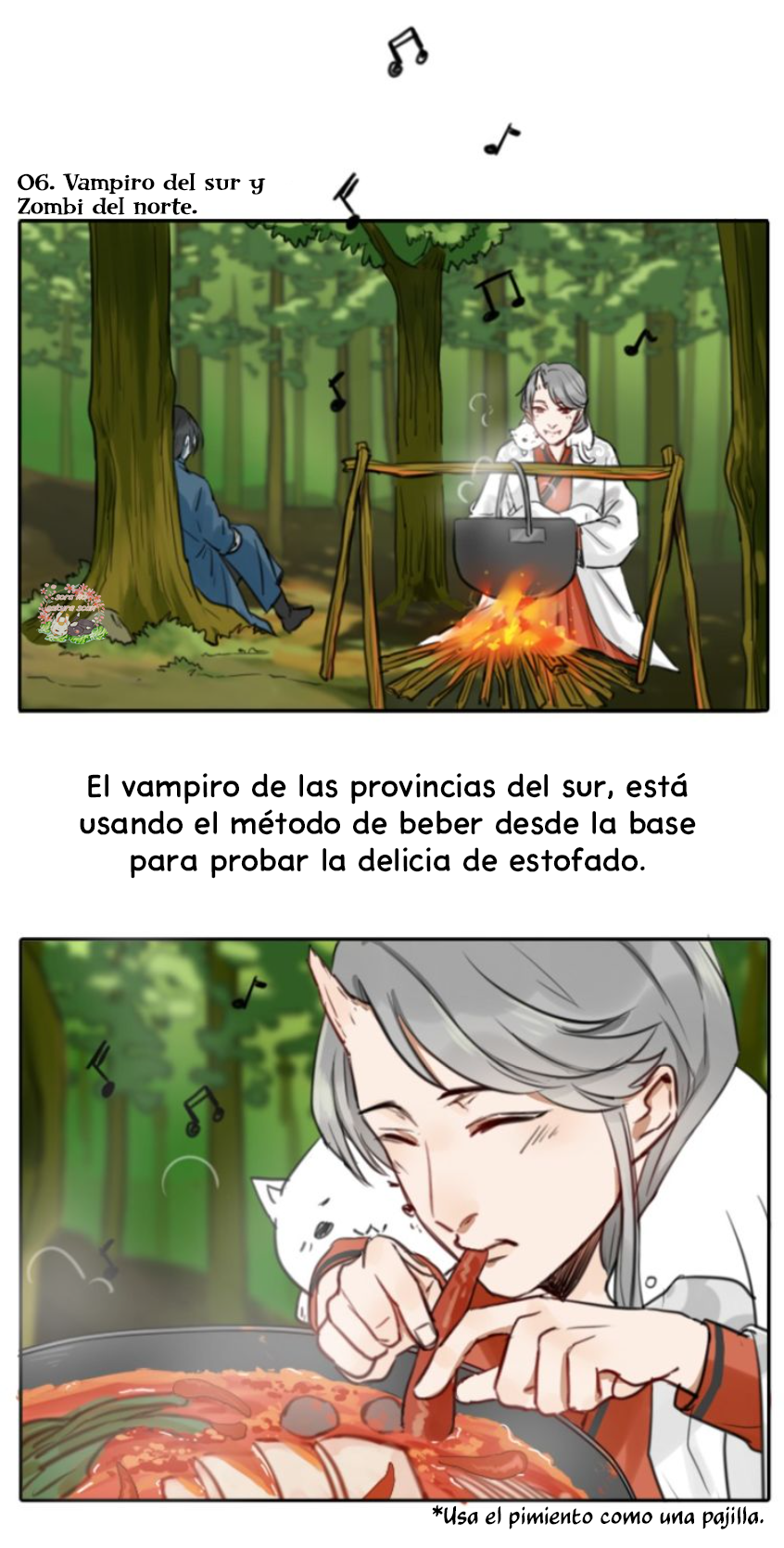 Jiang zhi xiao tian bing Vampiro del sur y zombi del norte 第3页