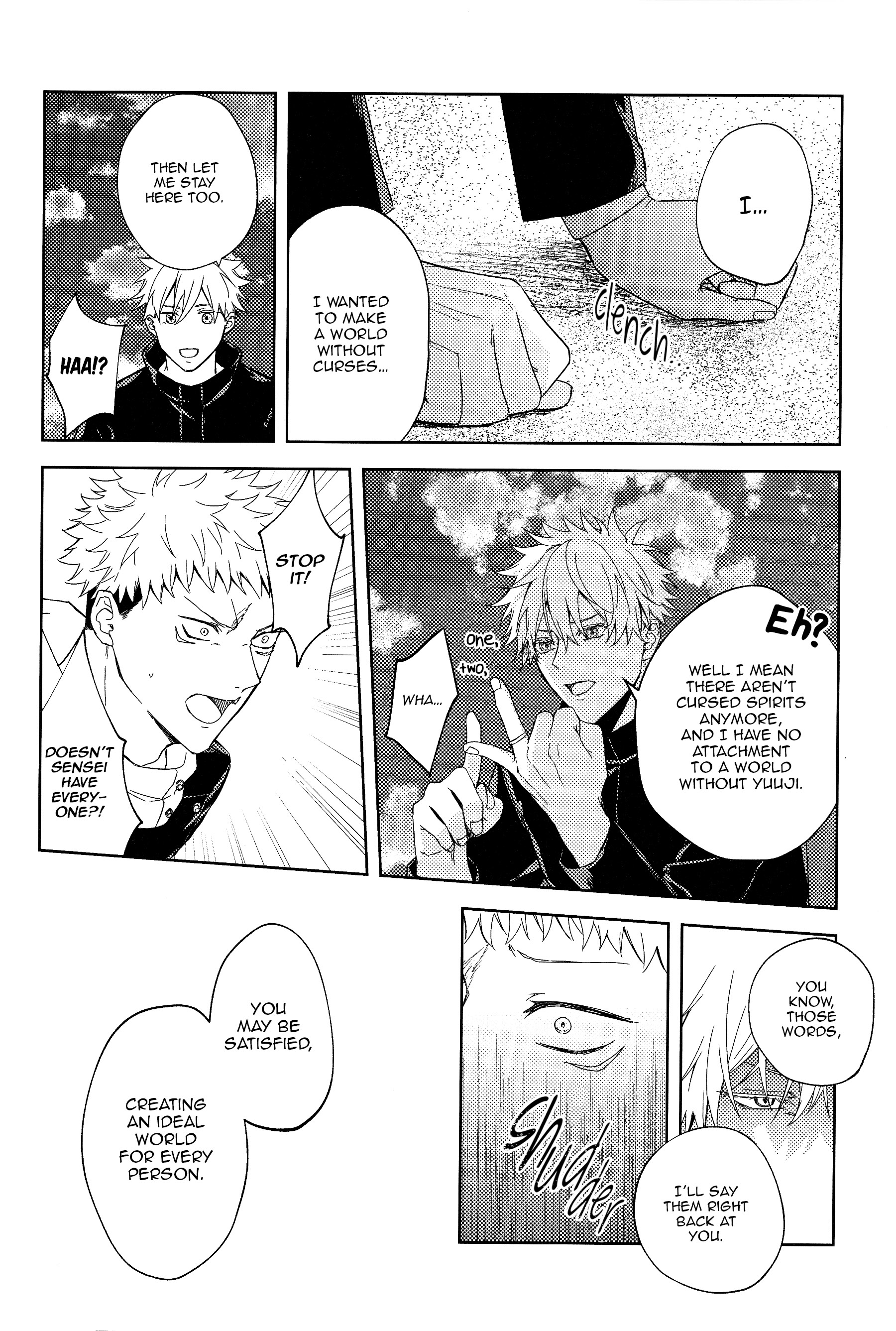 Jujutsu Kaisen - Kimi no Koufukuron (Doujinshi) Your Theory of Happiness (Below) 第89页