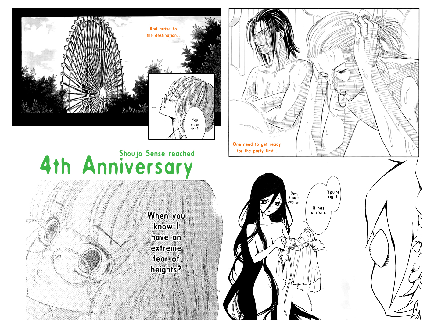 Shikkoku Shoujo to Shiro no Doukei 第1页