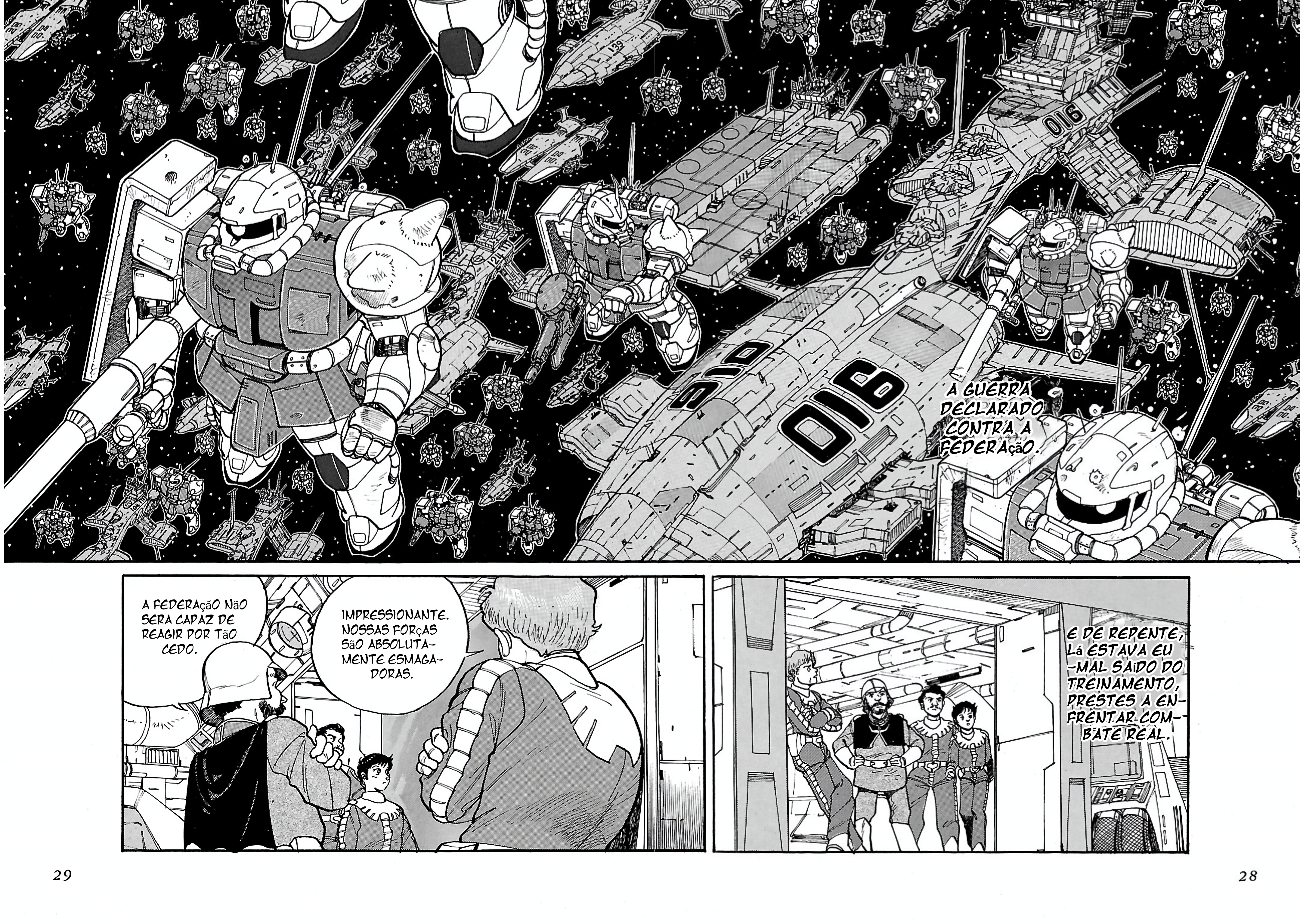Mobile Suit Gundam - Record of MS Wars Primeiro missão 第24页