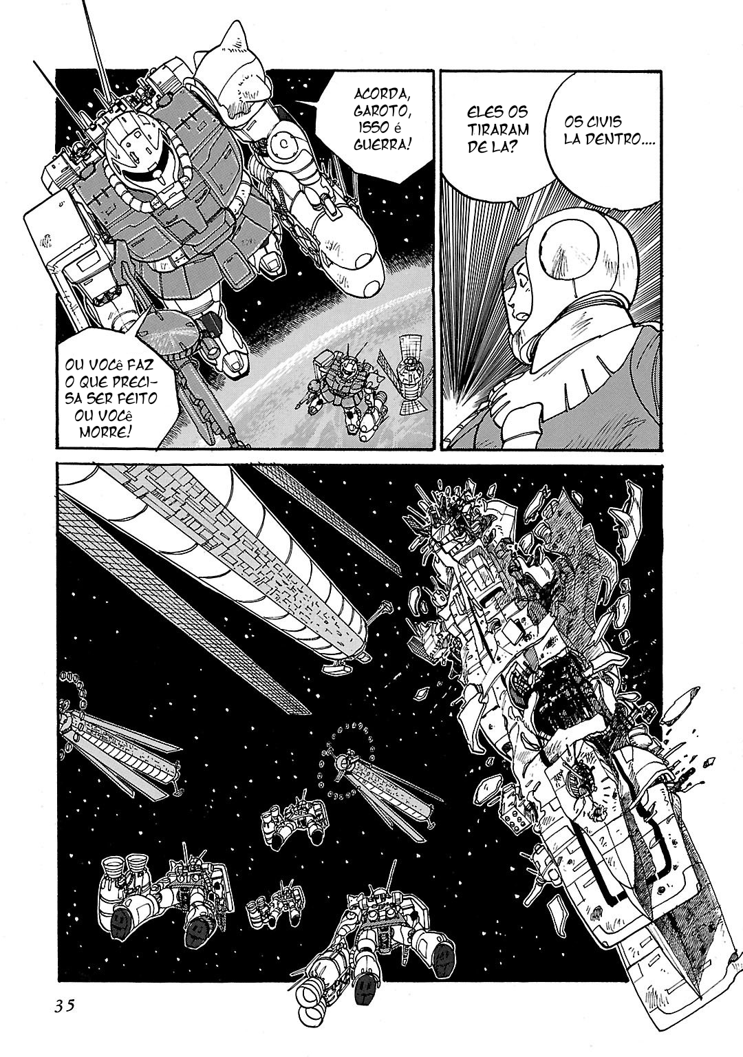 Mobile Suit Gundam - Record of MS Wars Primeiro missão 第30页