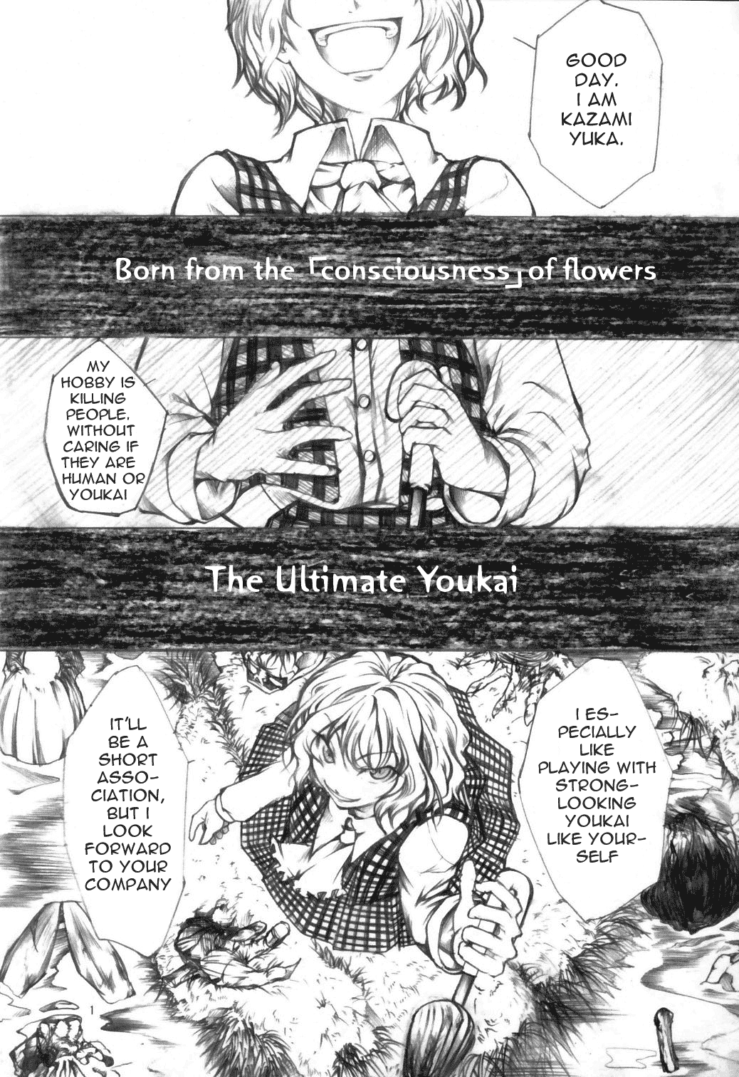 Touhou - Yuuka vs Yukari (Doujinshi) 第4页