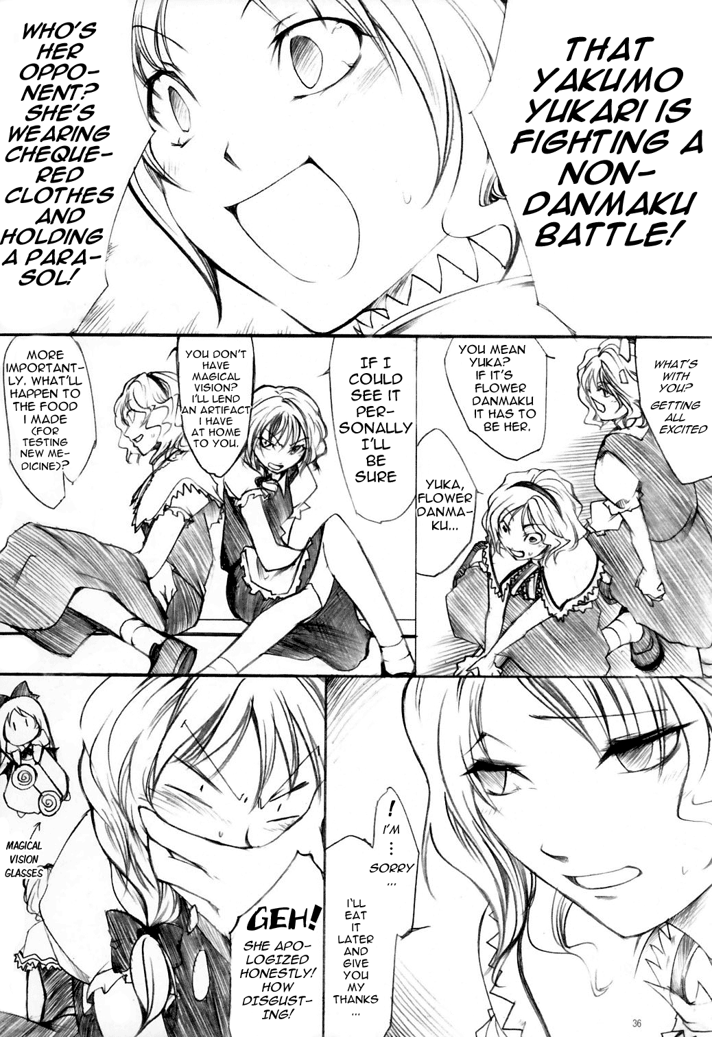 Touhou - Yuuka vs Yukari (Doujinshi) Oneshot 第36页