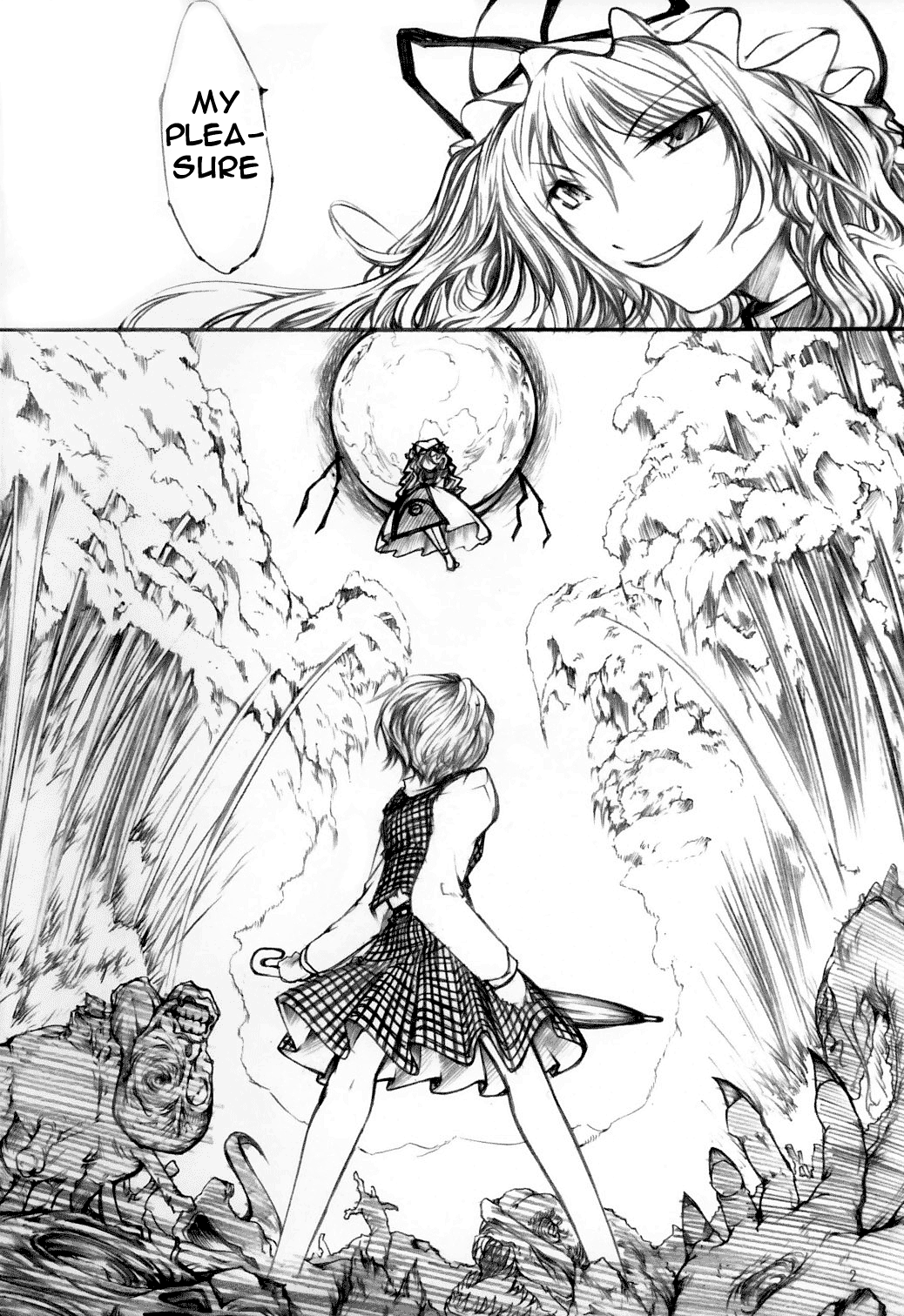 Touhou - Yuuka vs Yukari (Doujinshi) 第5页
