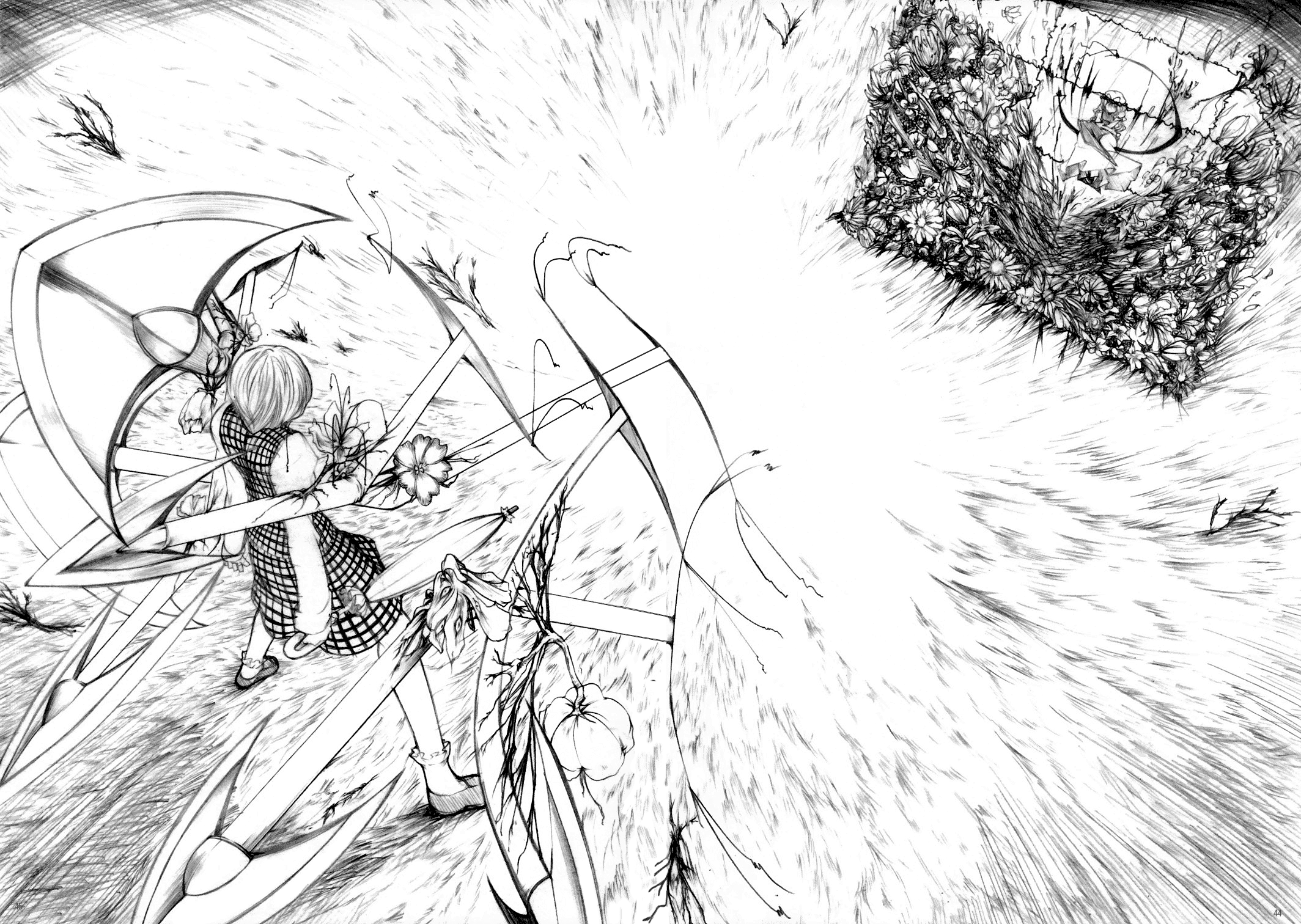 Touhou - Yuuka vs Yukari (Doujinshi) Oneshot 第44页
