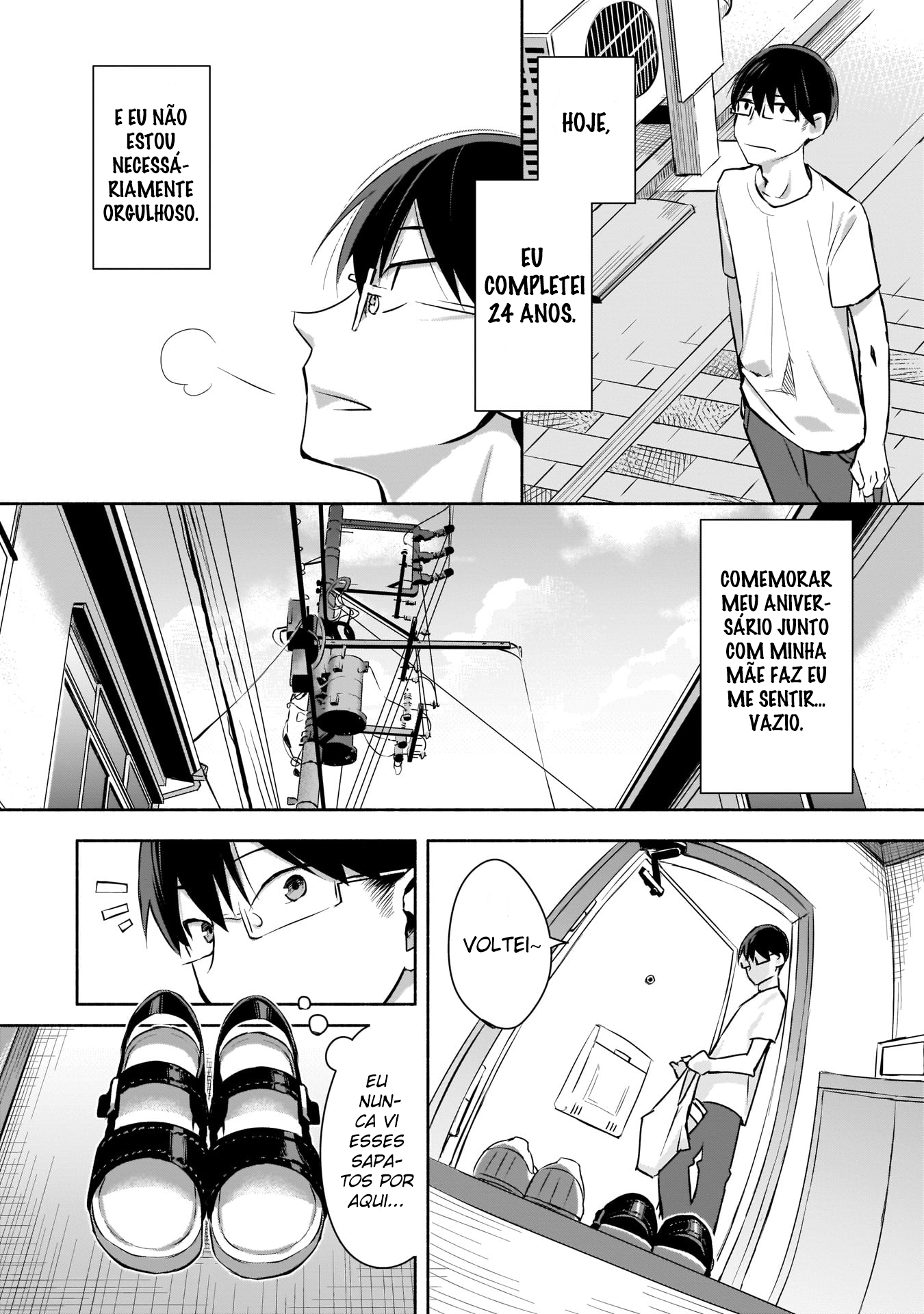 Bocchi no Boku ni Kyousei Kanojo ga Yattekita Eu não sei o seu objetivo (Parte 1) 第11页