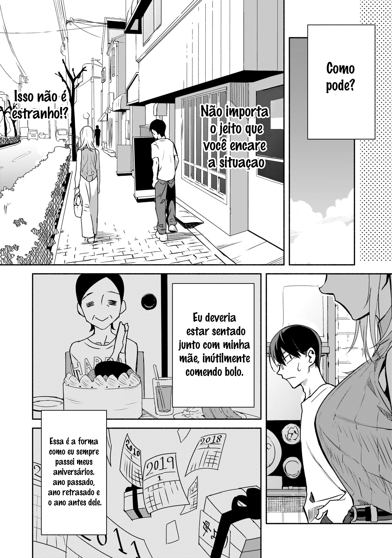 Bocchi no Boku ni Kyousei Kanojo ga Yattekita Eu não sei o seu objetivo (Parte 1) 第19页