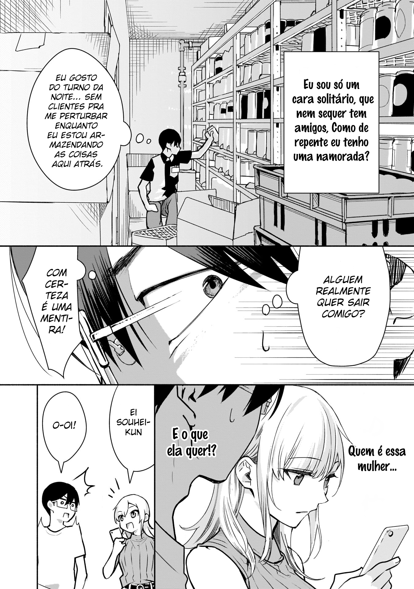 Bocchi no Boku ni Kyousei Kanojo ga Yattekita Eu não sei o seu objetivo (Parte 1) 第20页