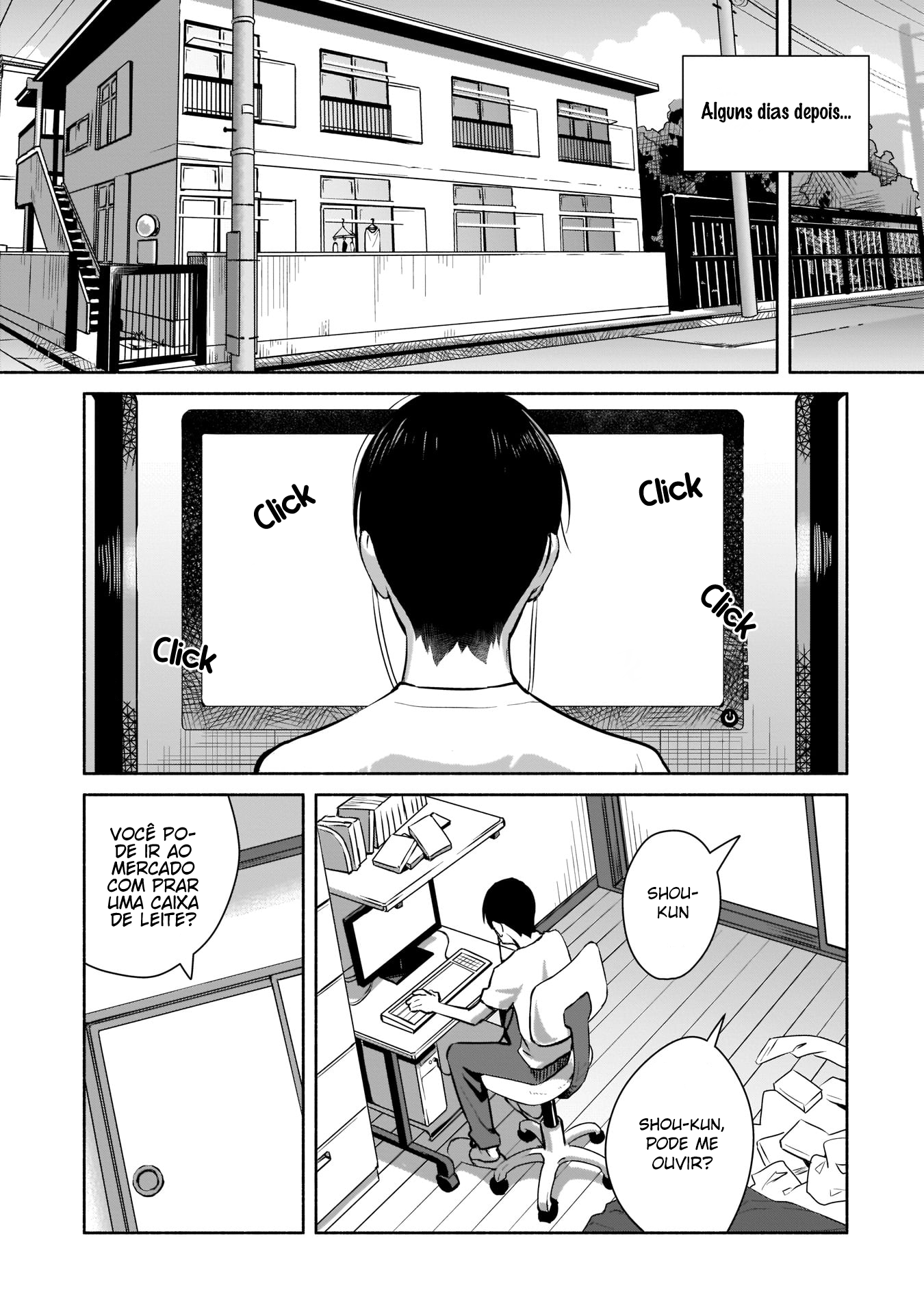 Bocchi no Boku ni Kyousei Kanojo ga Yattekita Eu não sei o seu objetivo (Parte 1) 第8页