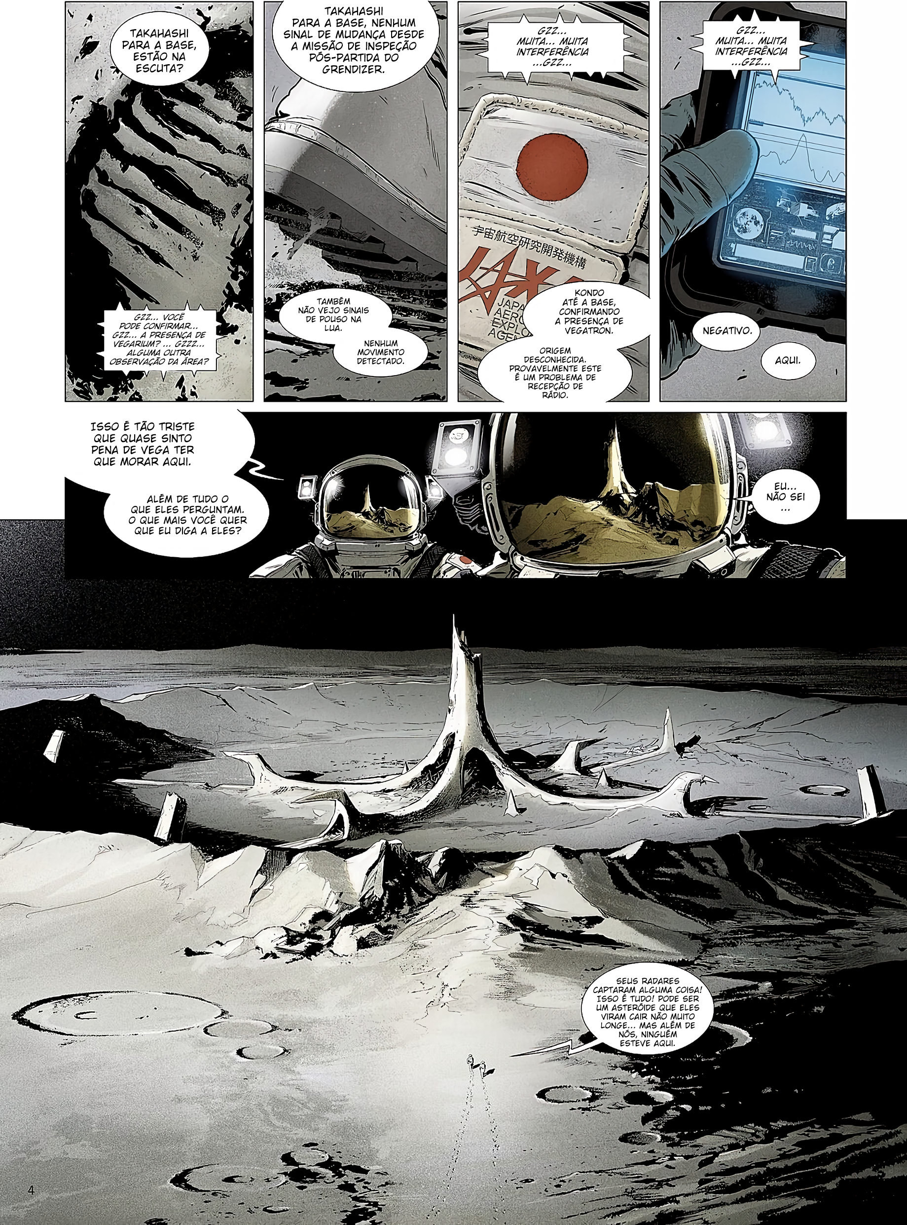 UFO ROBO Grendizer (Editions Kana Graphic Novel) O lado escuro da lua 第5页