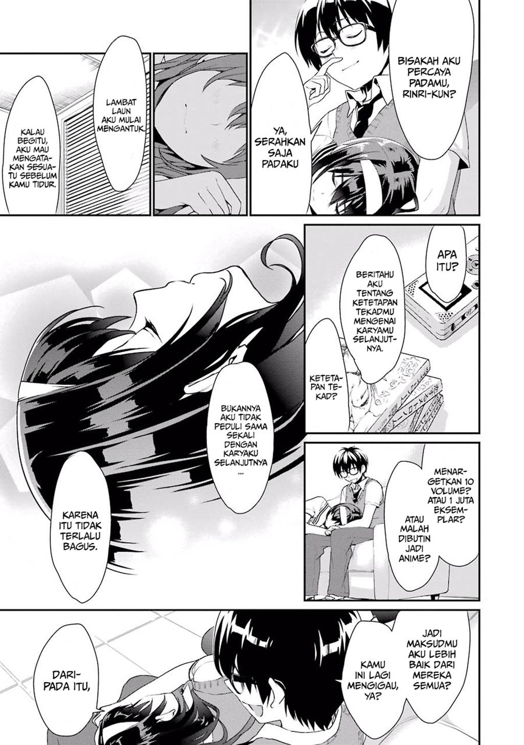 Saenai Kanojo (Heroine) no Sodatekata - Koisuru Metronome Cara Mengatasi Rasa Kantuknya 第33页